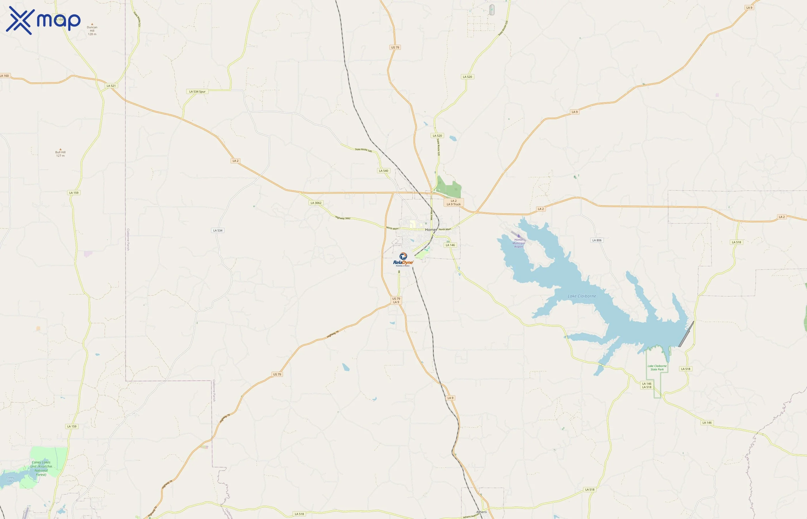 RelaDyne area coverage