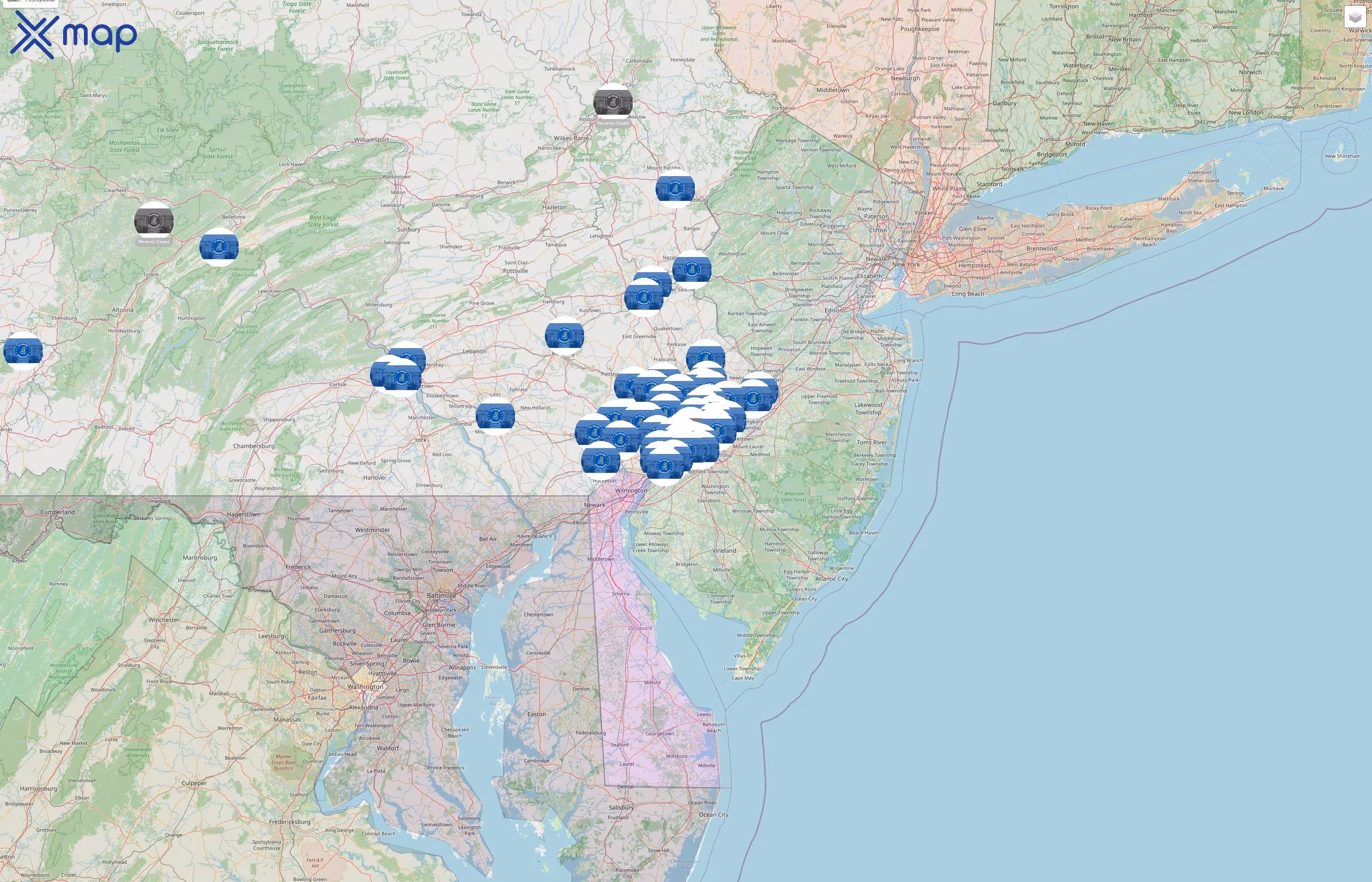 Pennsylvania House of Representatives street hotspots