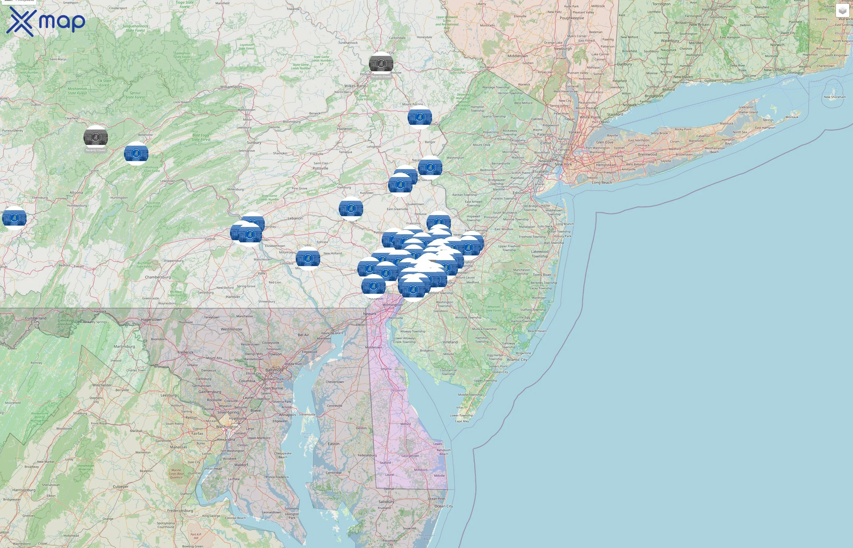 Pennsylvania House of Representatives street hotspots