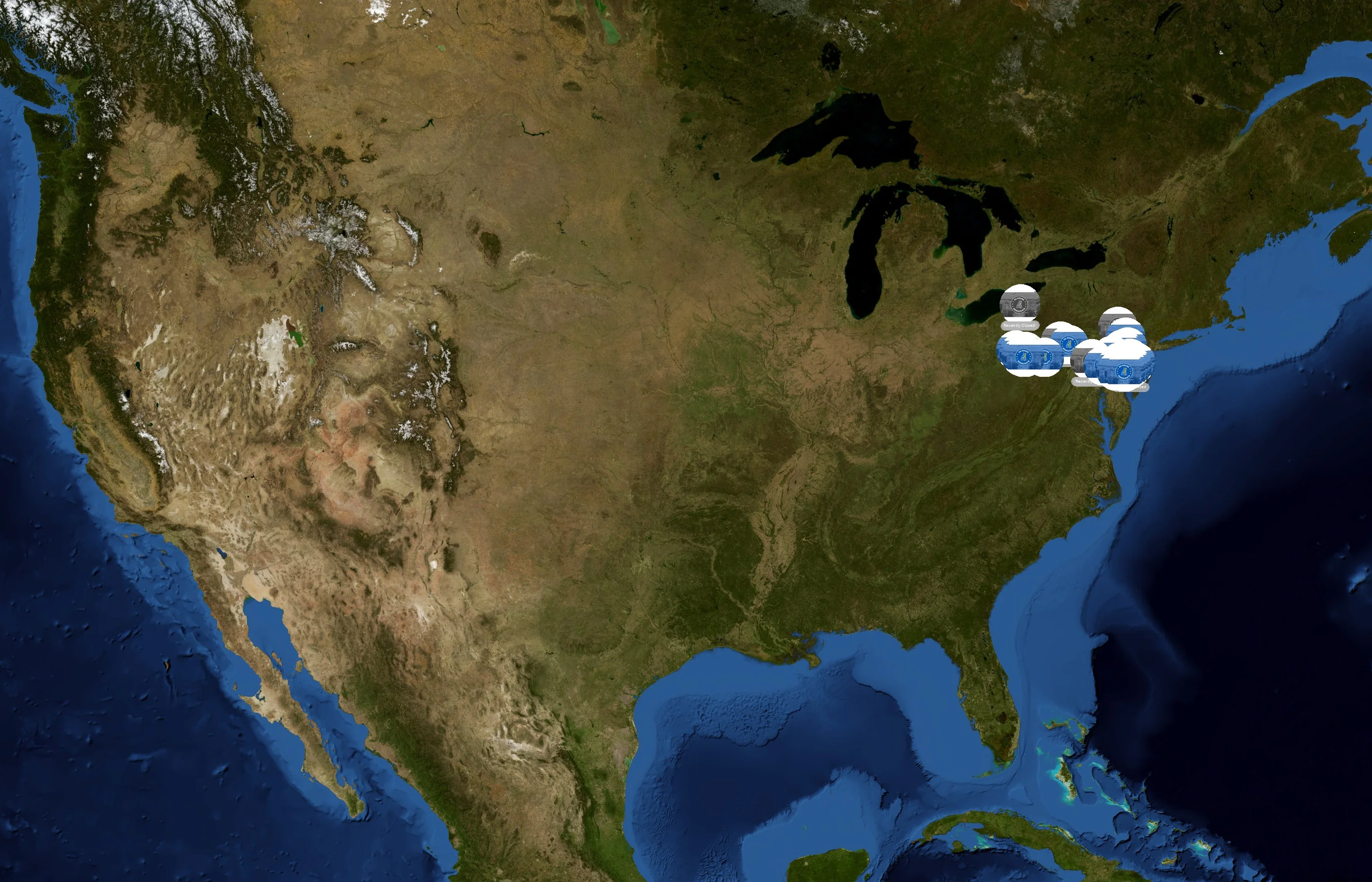 Pennsylvania House of Representatives state distribution