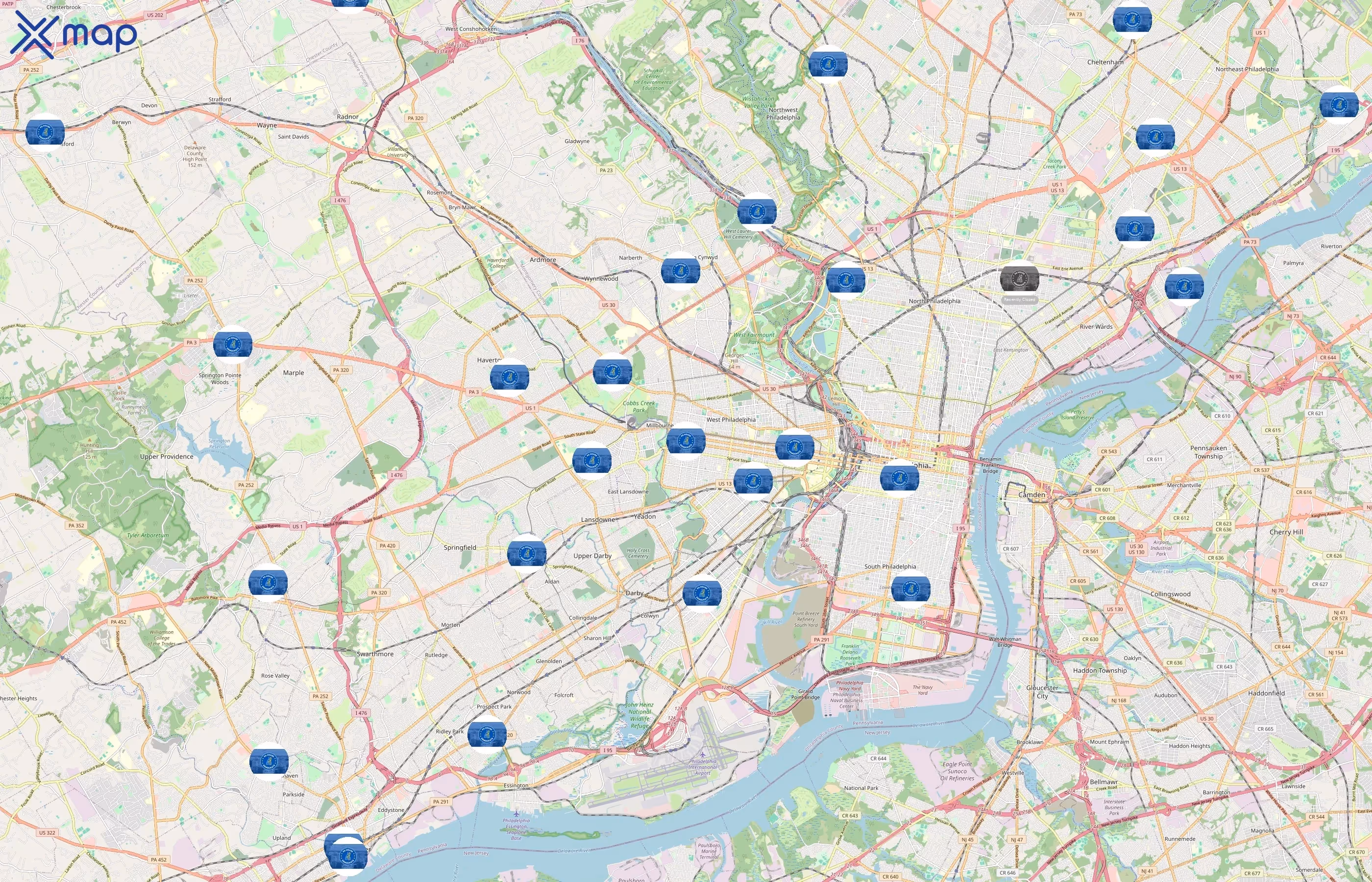 Pennsylvania House of Representatives area coverage