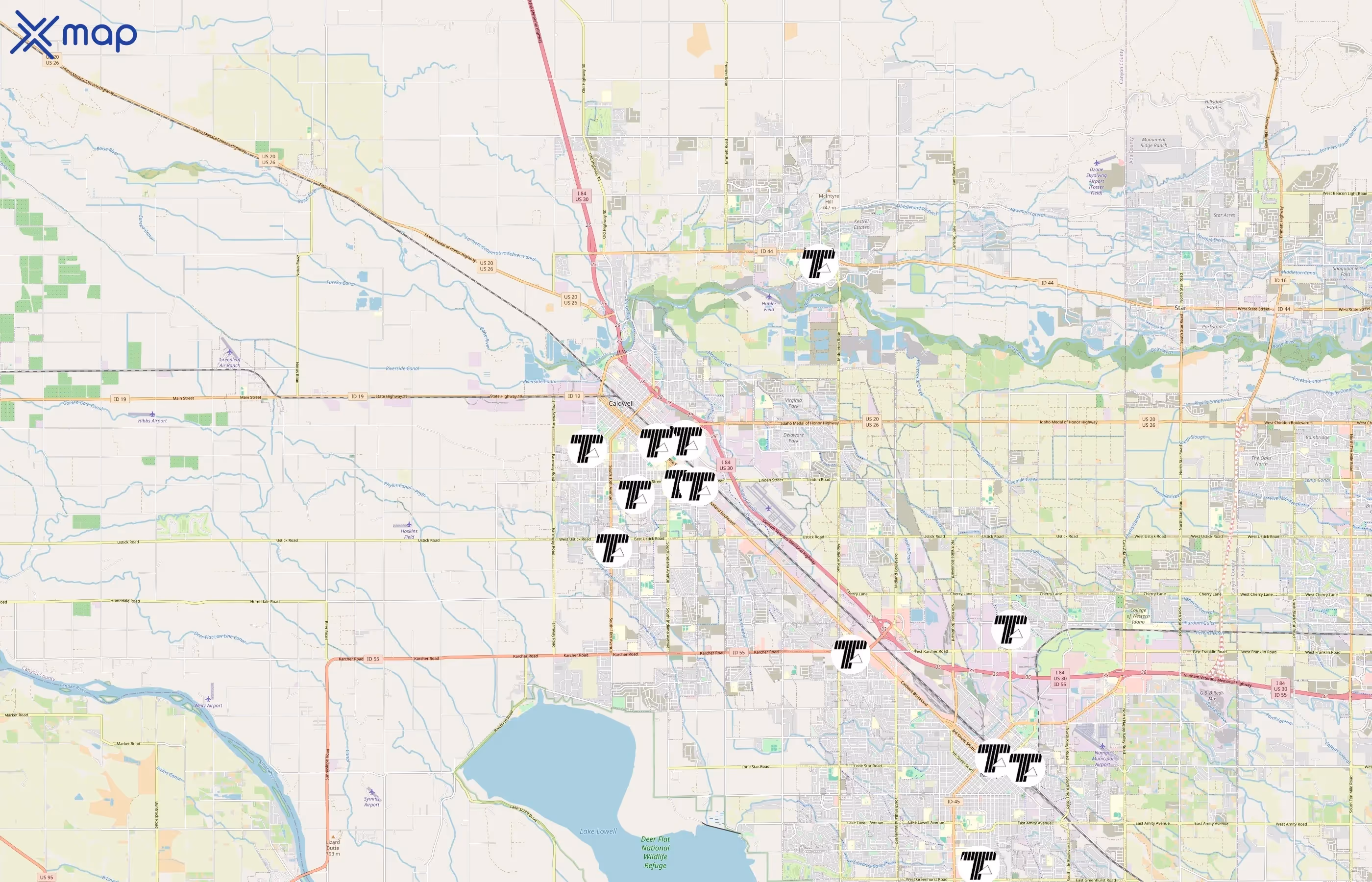 Tomlinson & Associates Inc area coverage