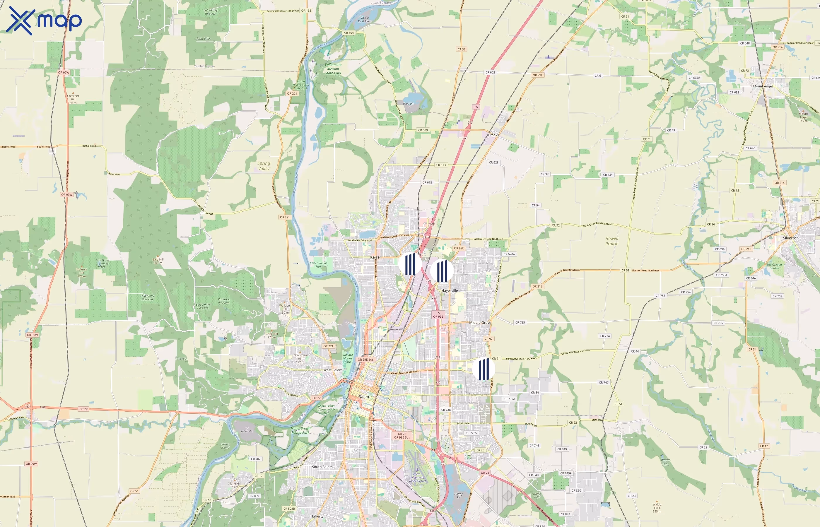 WGP Property Management area coverage