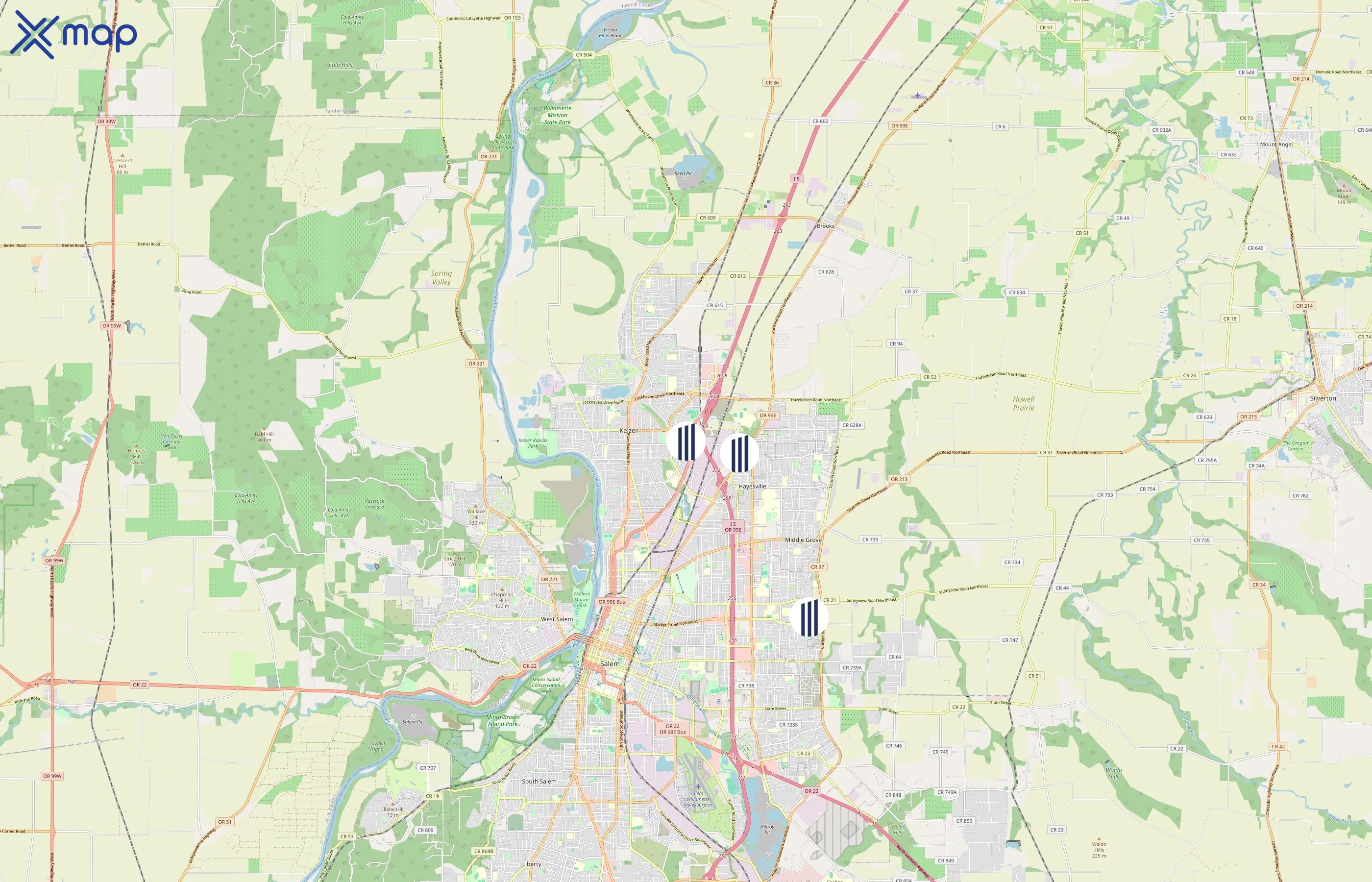 WGP Property Management area coverage