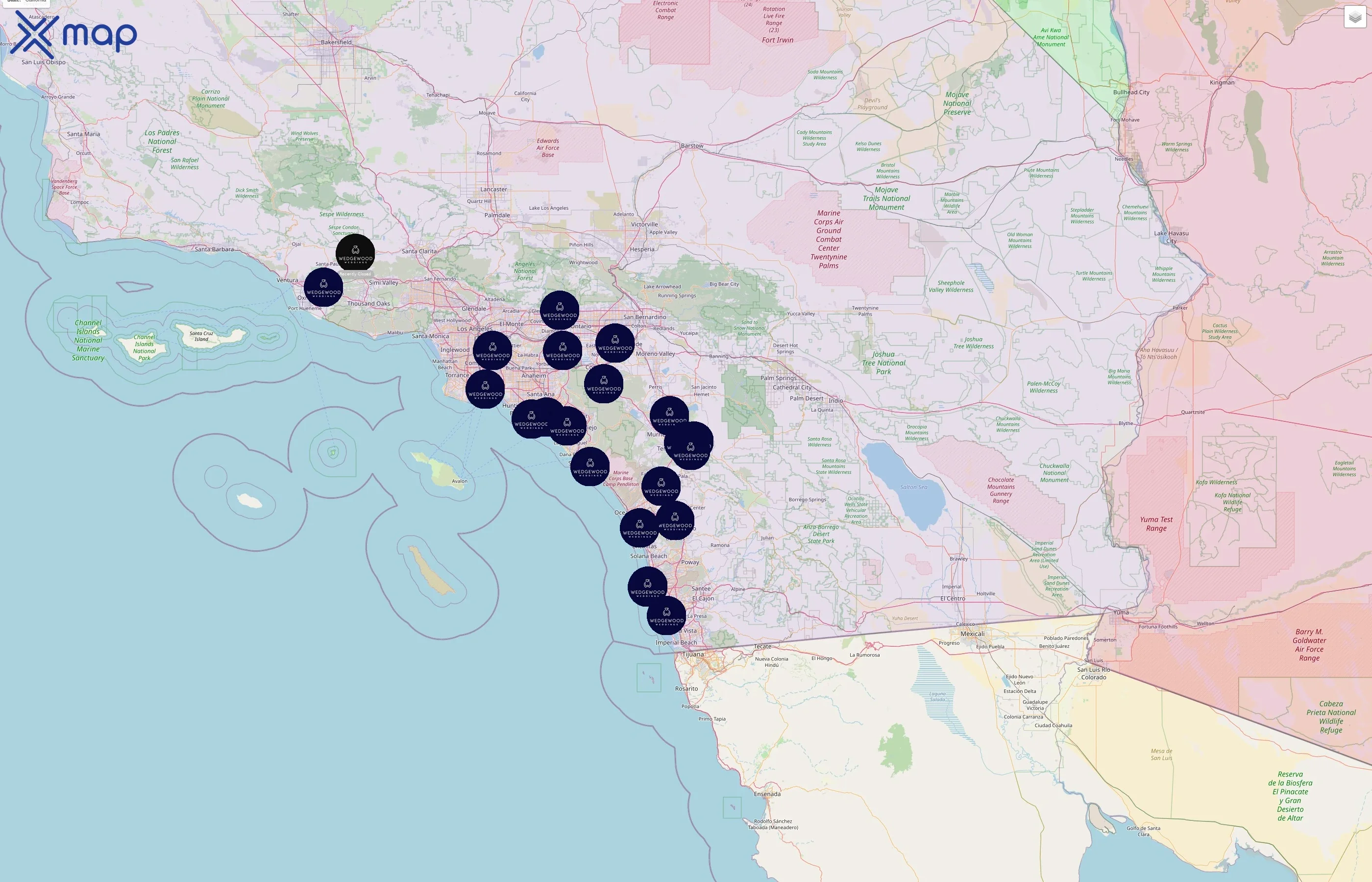 Wedgewood Weddings street hotspots