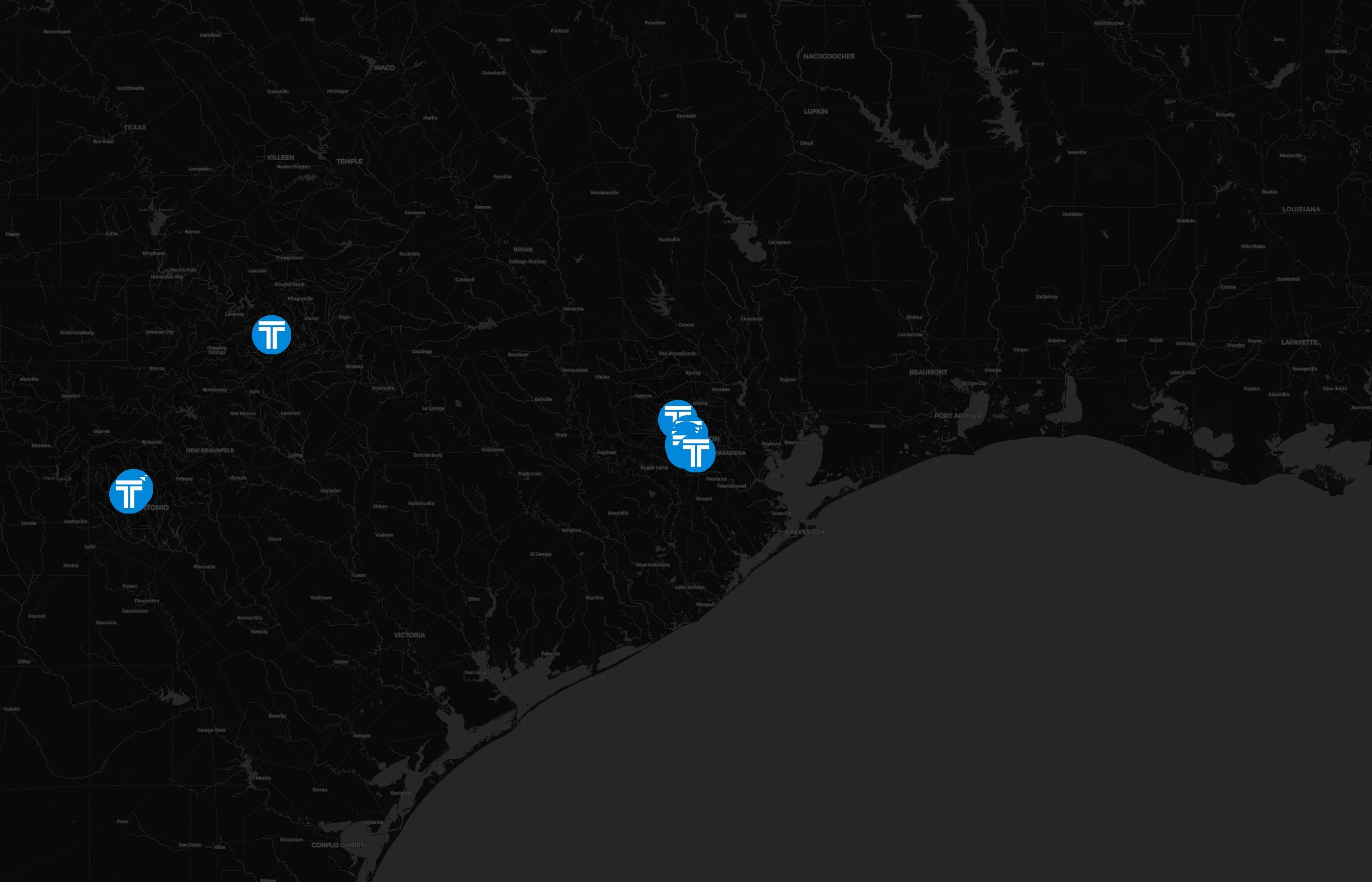 Transwestern city distribution
