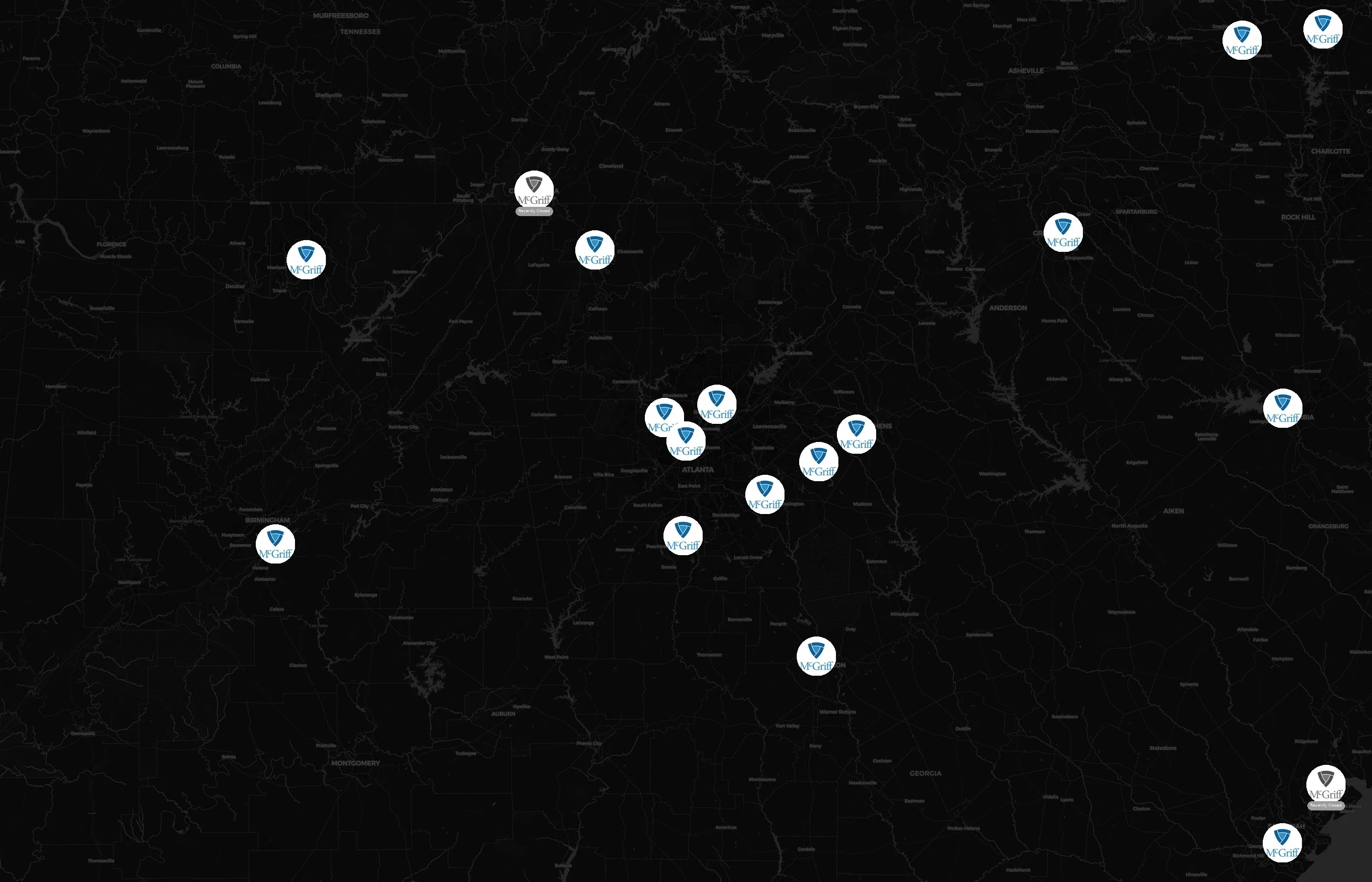 McGriff city distribution