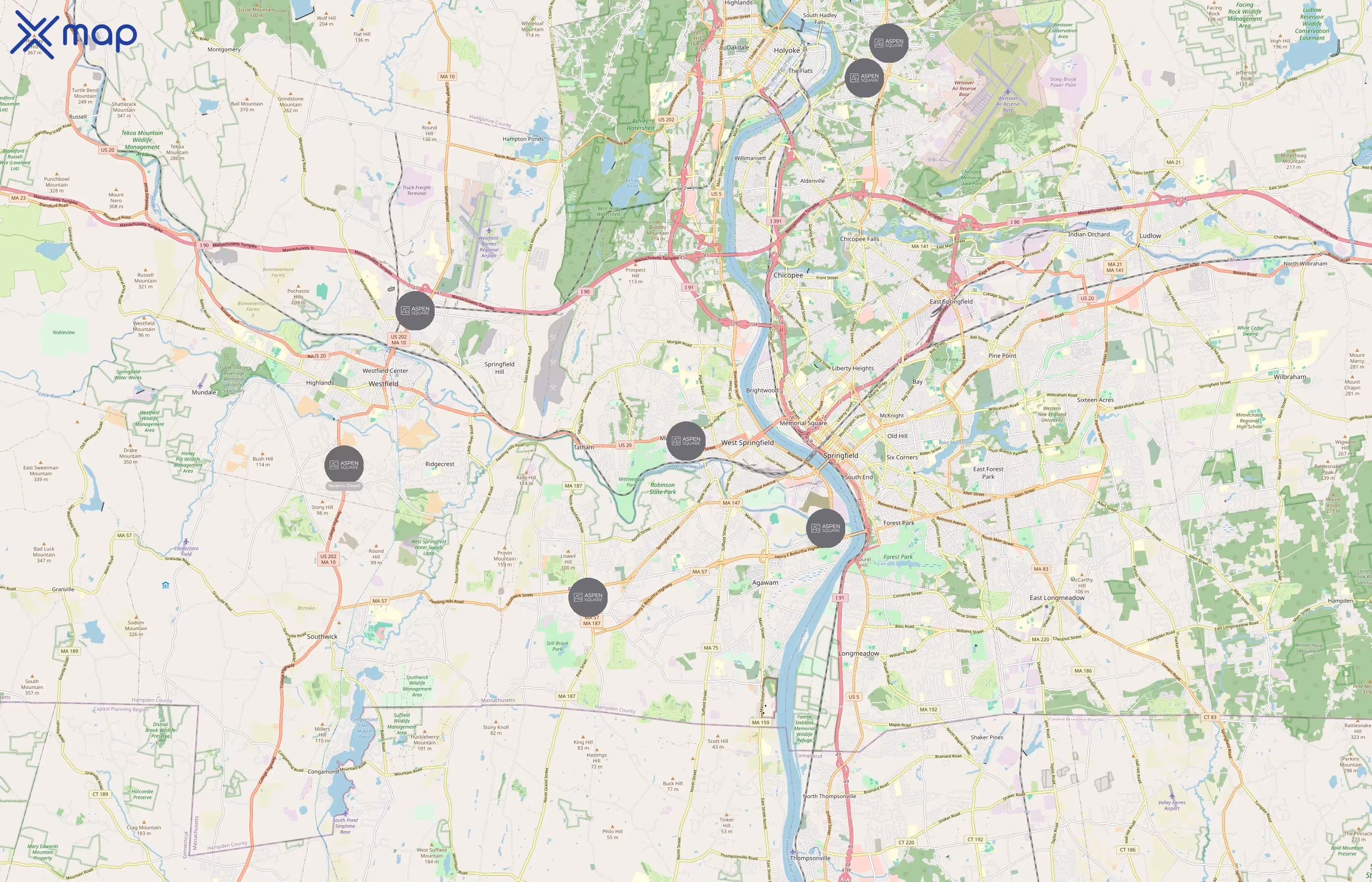 Aspen Square Management area coverage