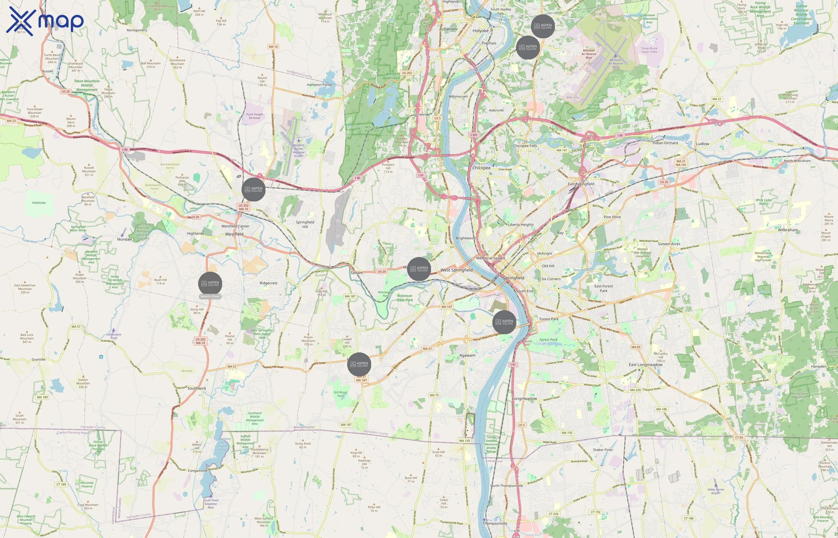 Aspen Square Management area coverage
