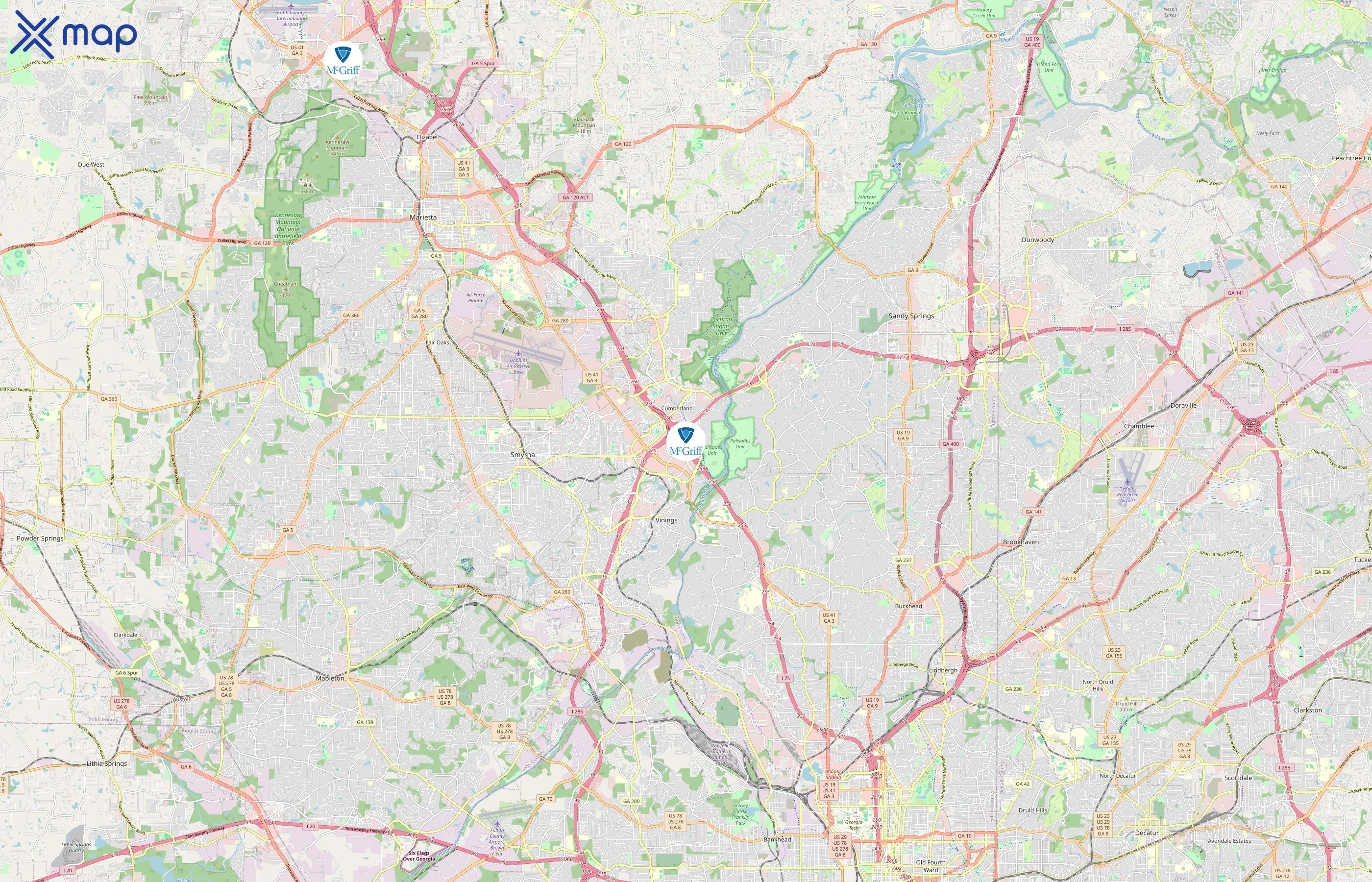 McGriff area coverage