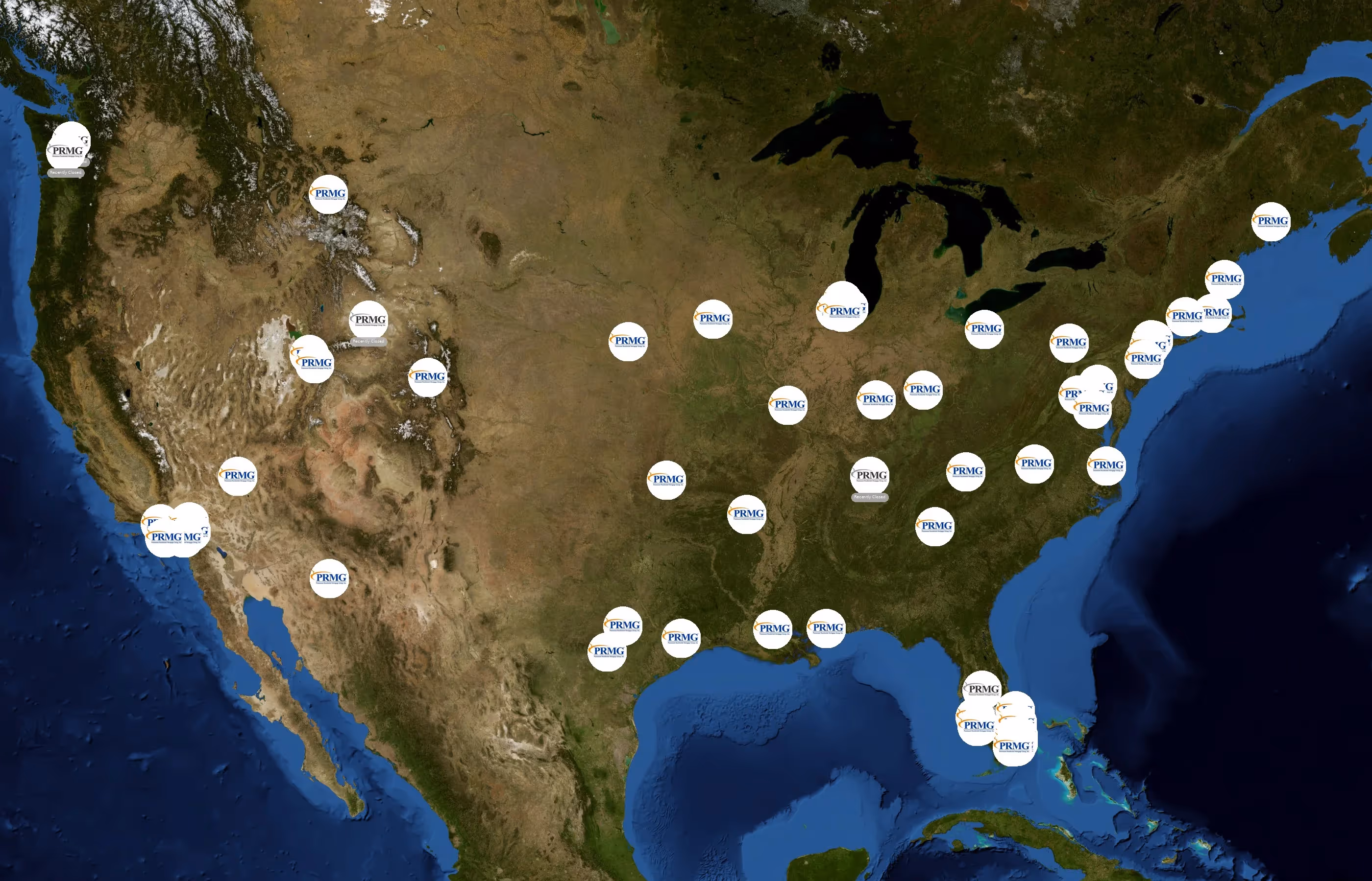 Paramount Residential Mortgage Group state distribution