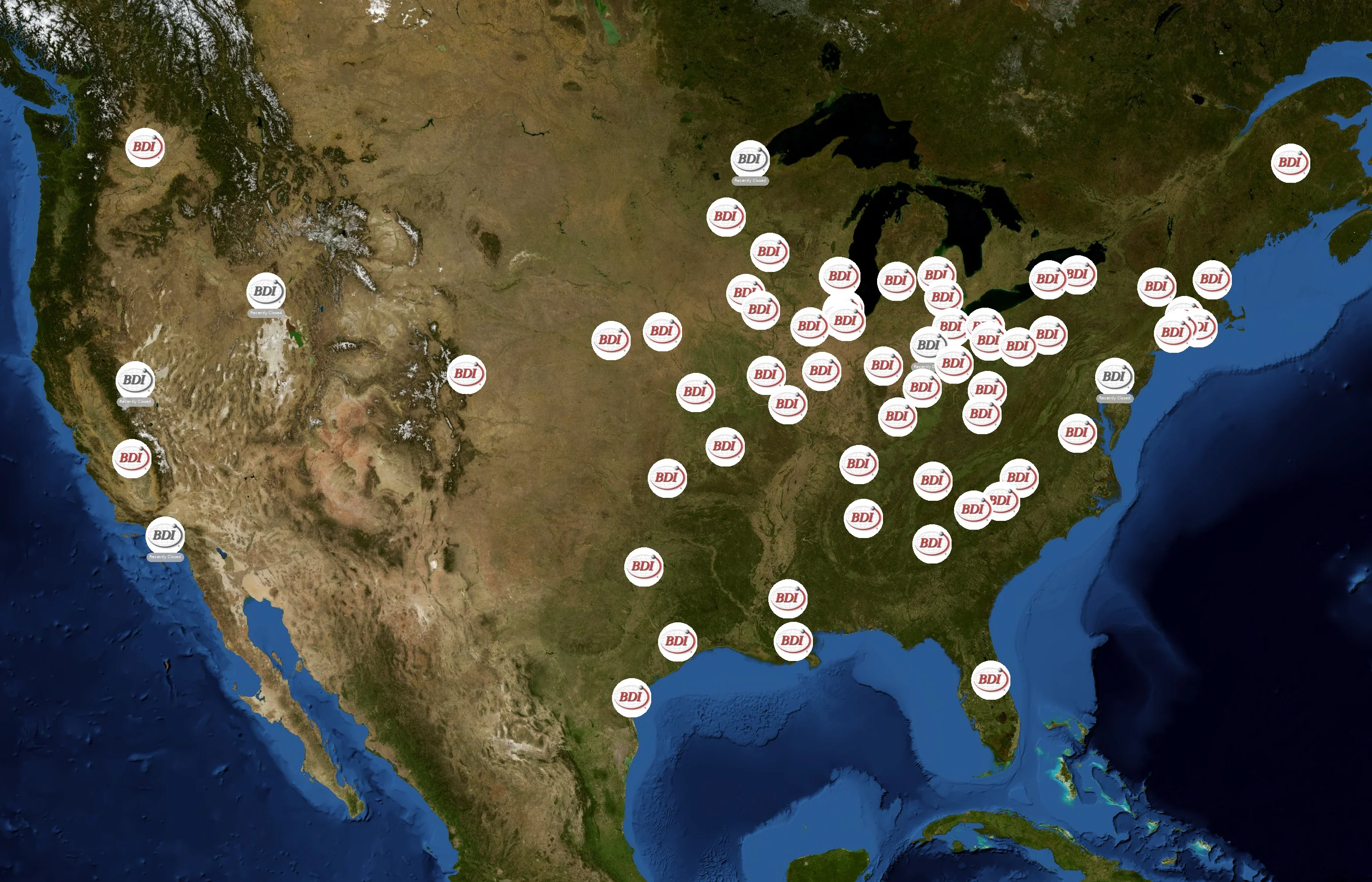 Bearing Distributors Inc. state distribution