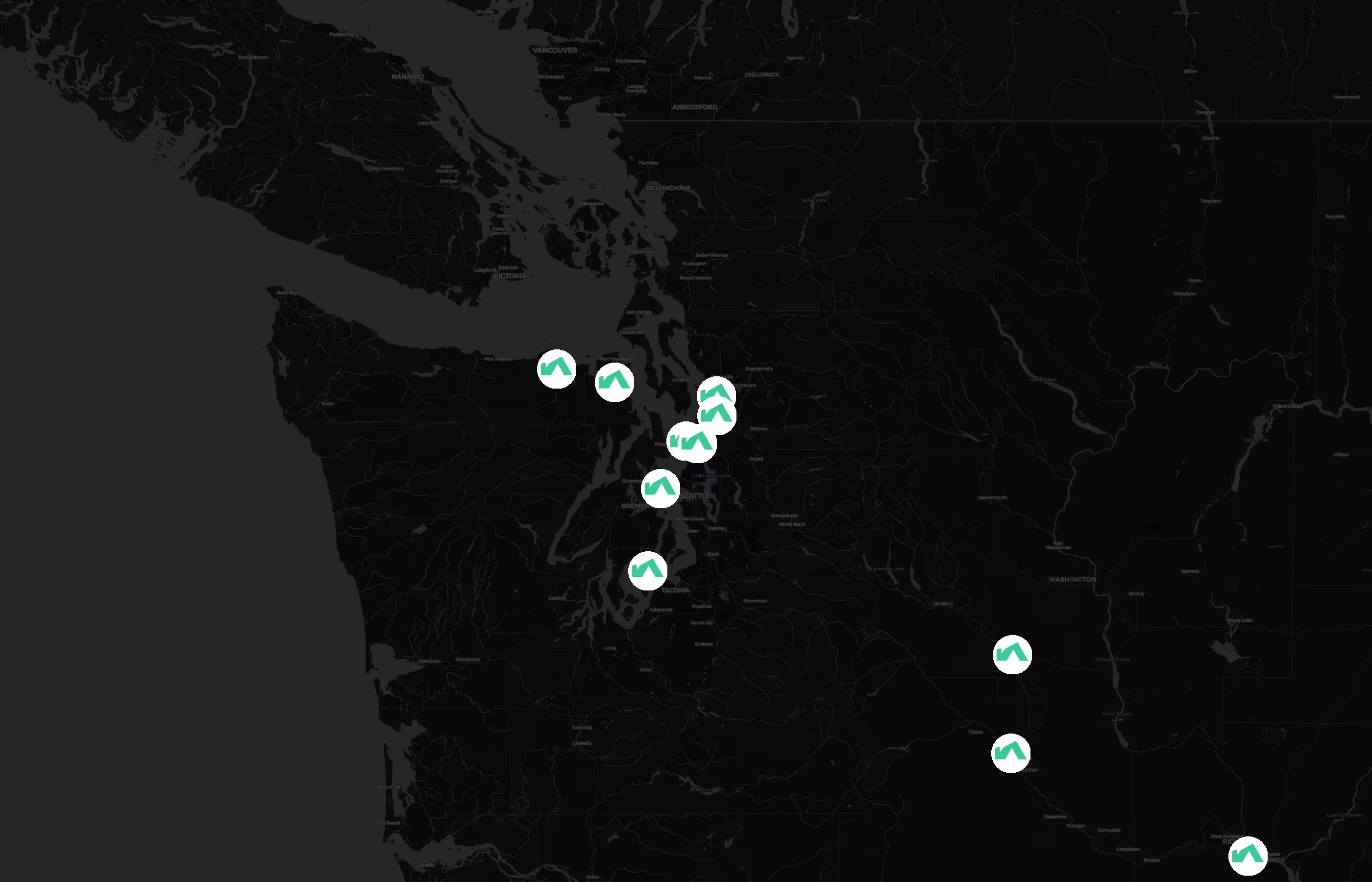Caliber Home Loans city distribution