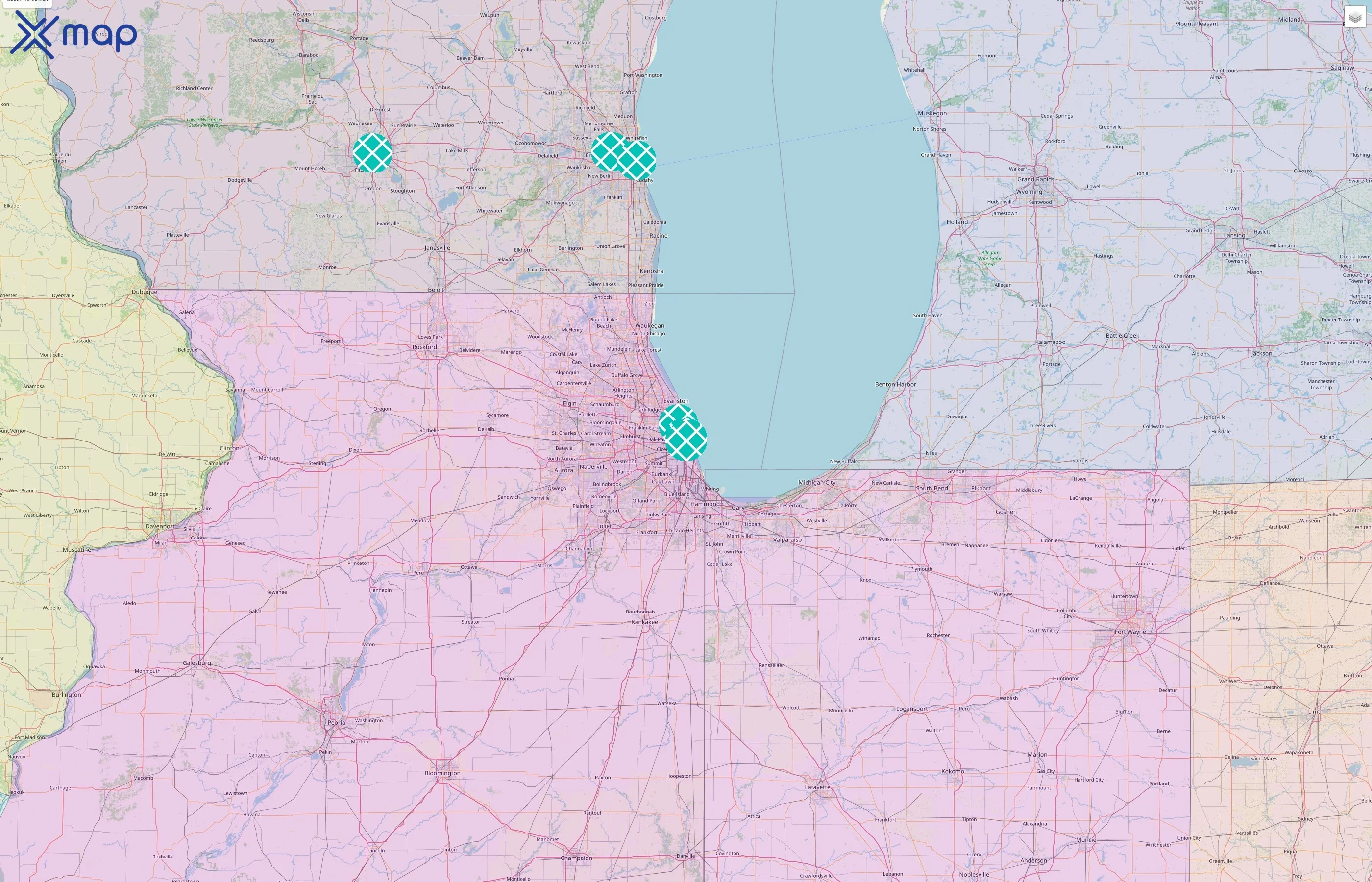 Expansive street hotspots