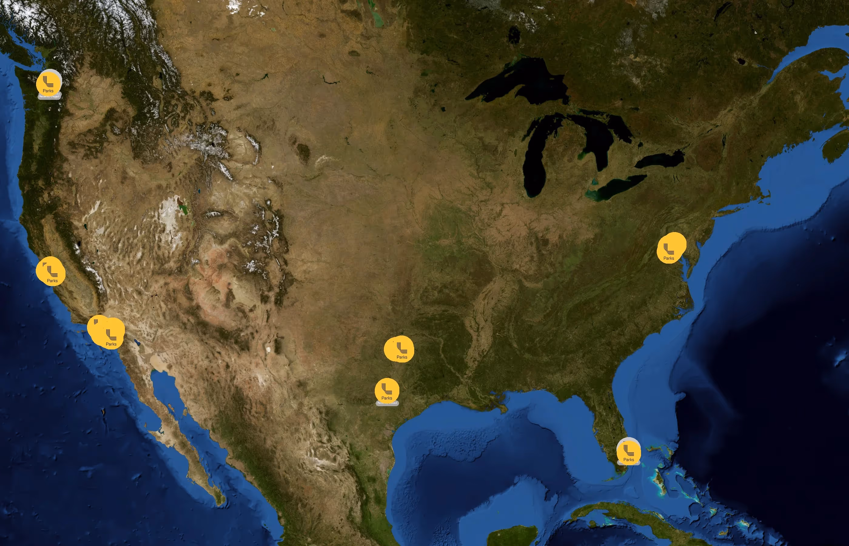 Link Parks state distribution