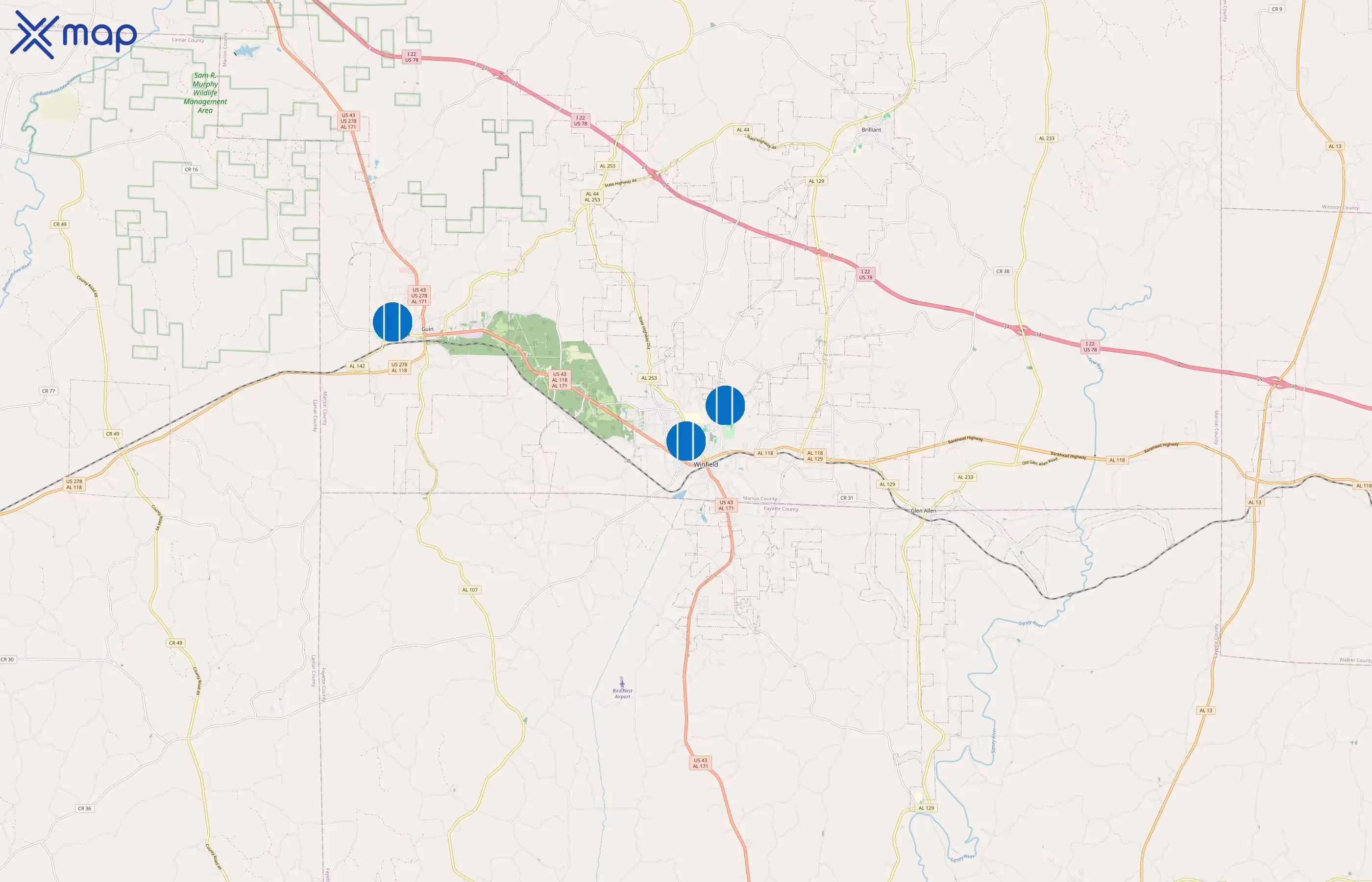 Morrow Realty Company, Inc area coverage