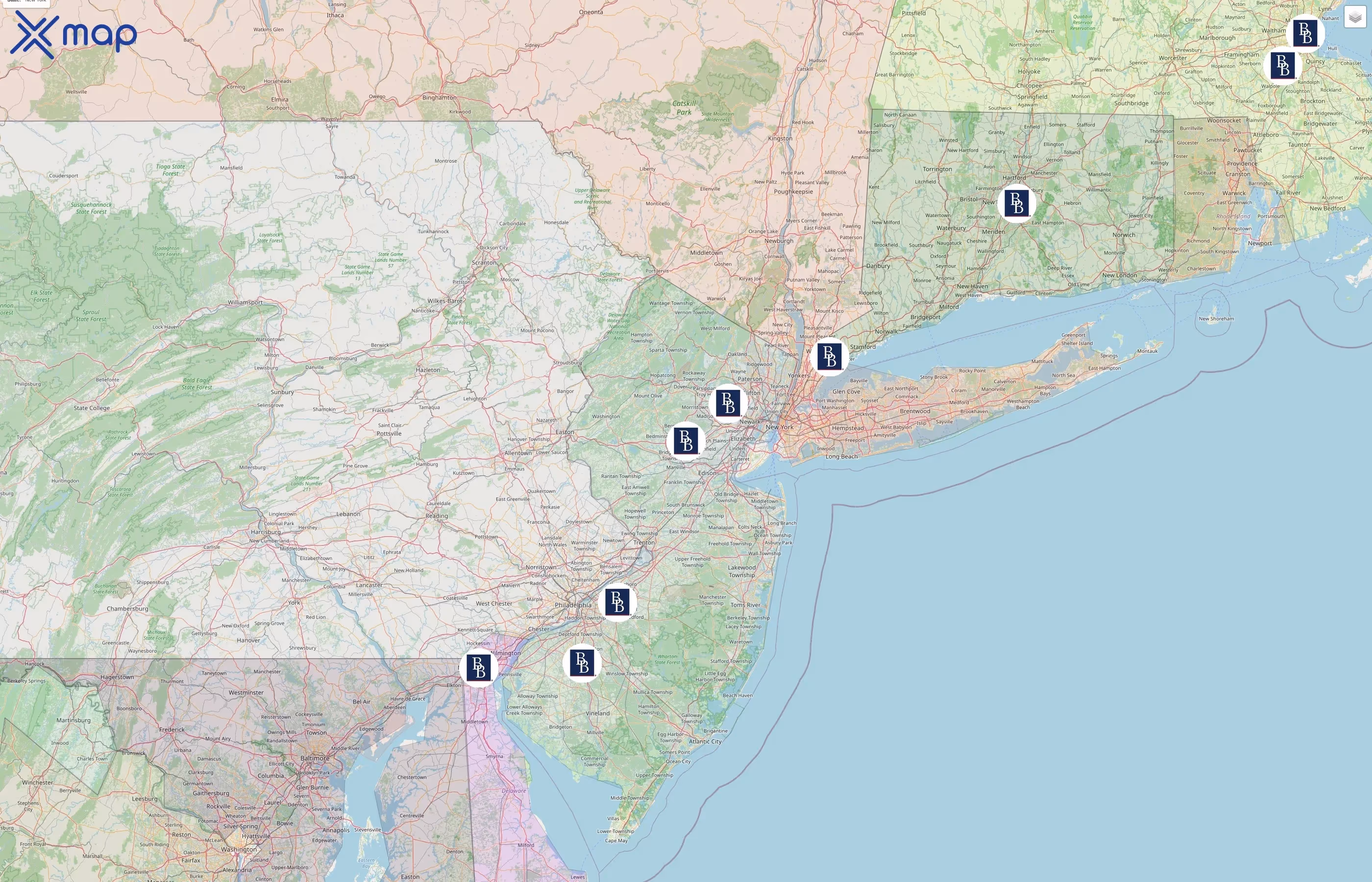 Brown & Brown street hotspots