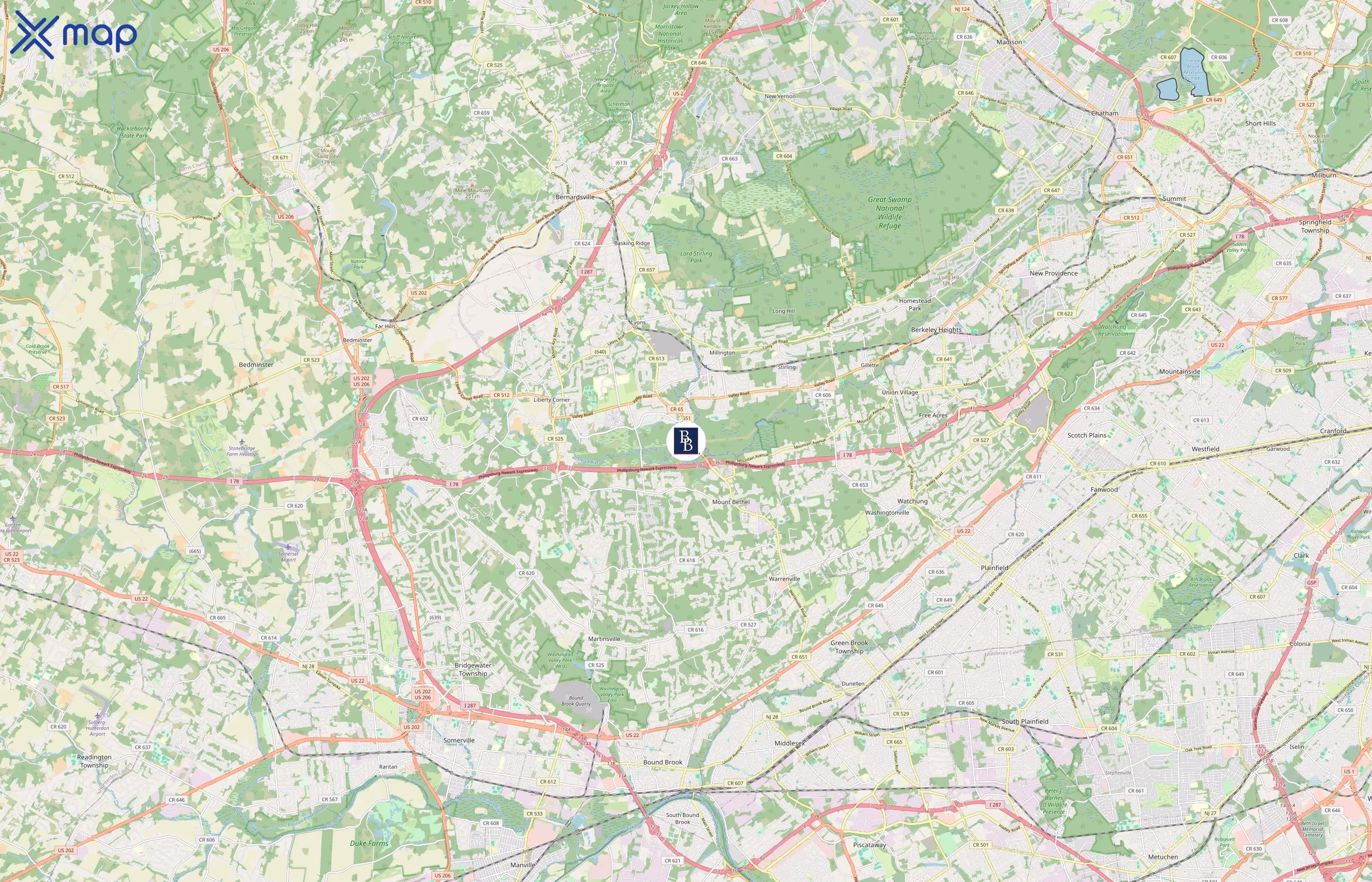 Brown & Brown area coverage
