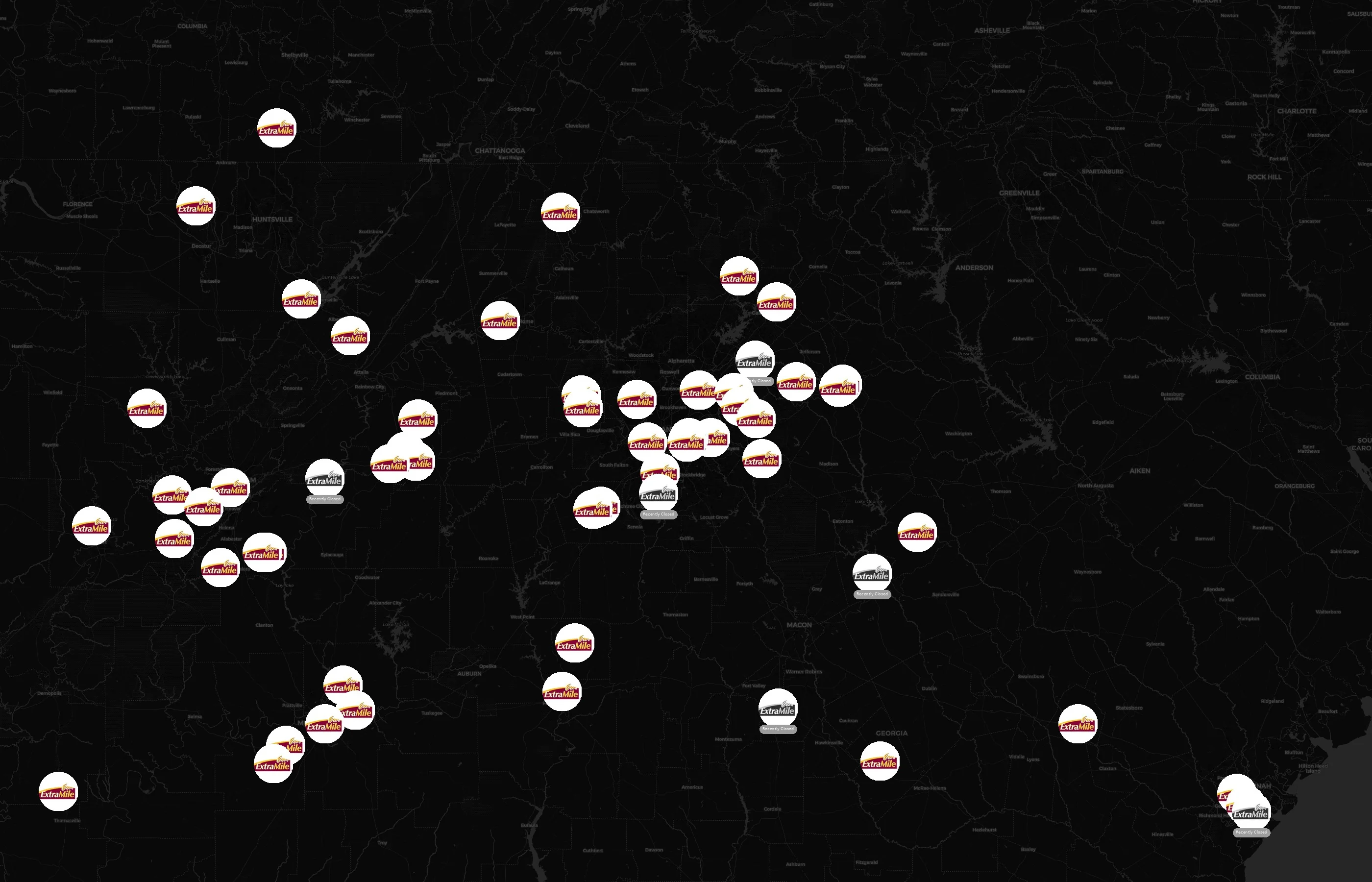 Chevron city distribution