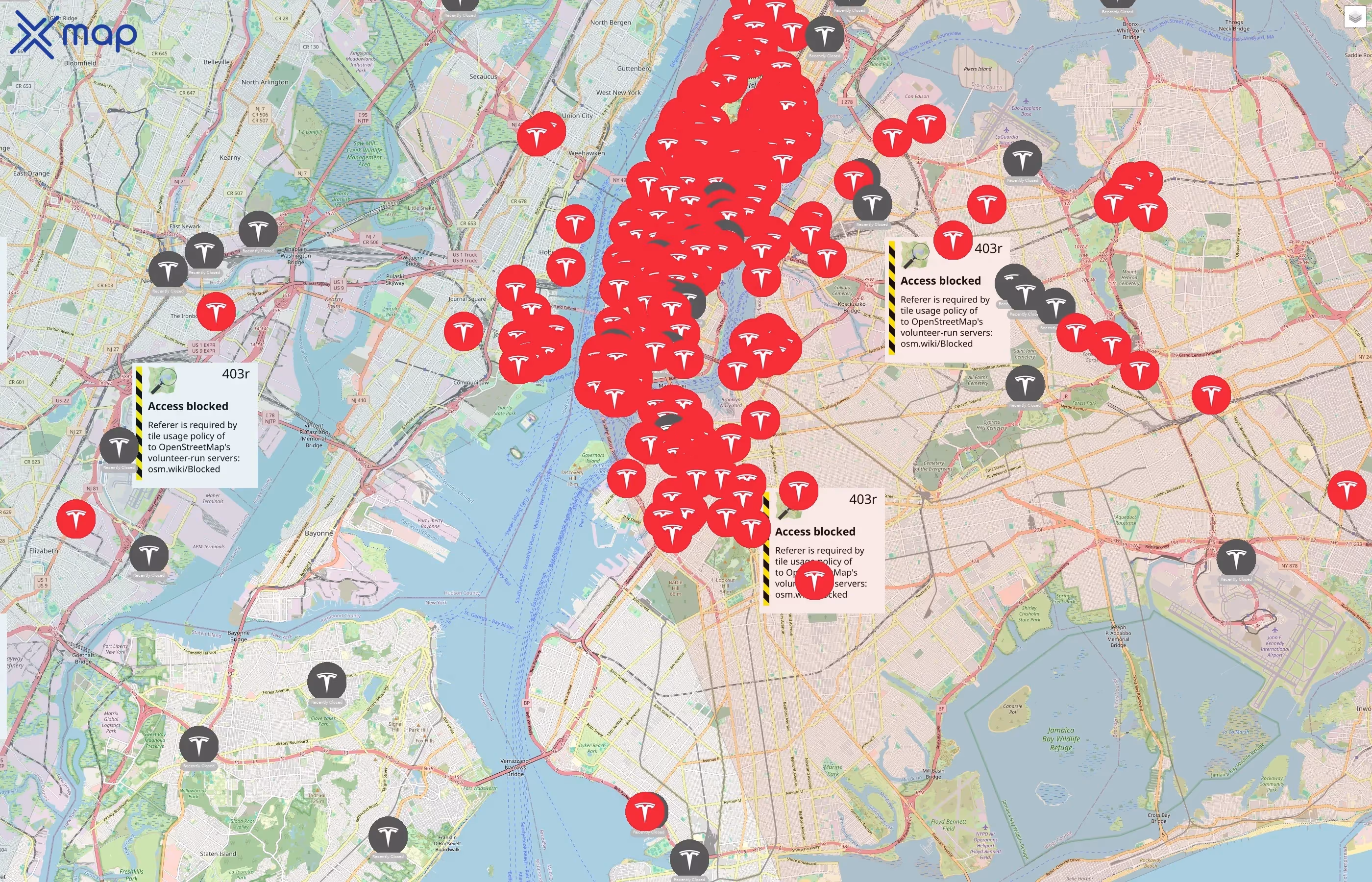 Tesla traffic data