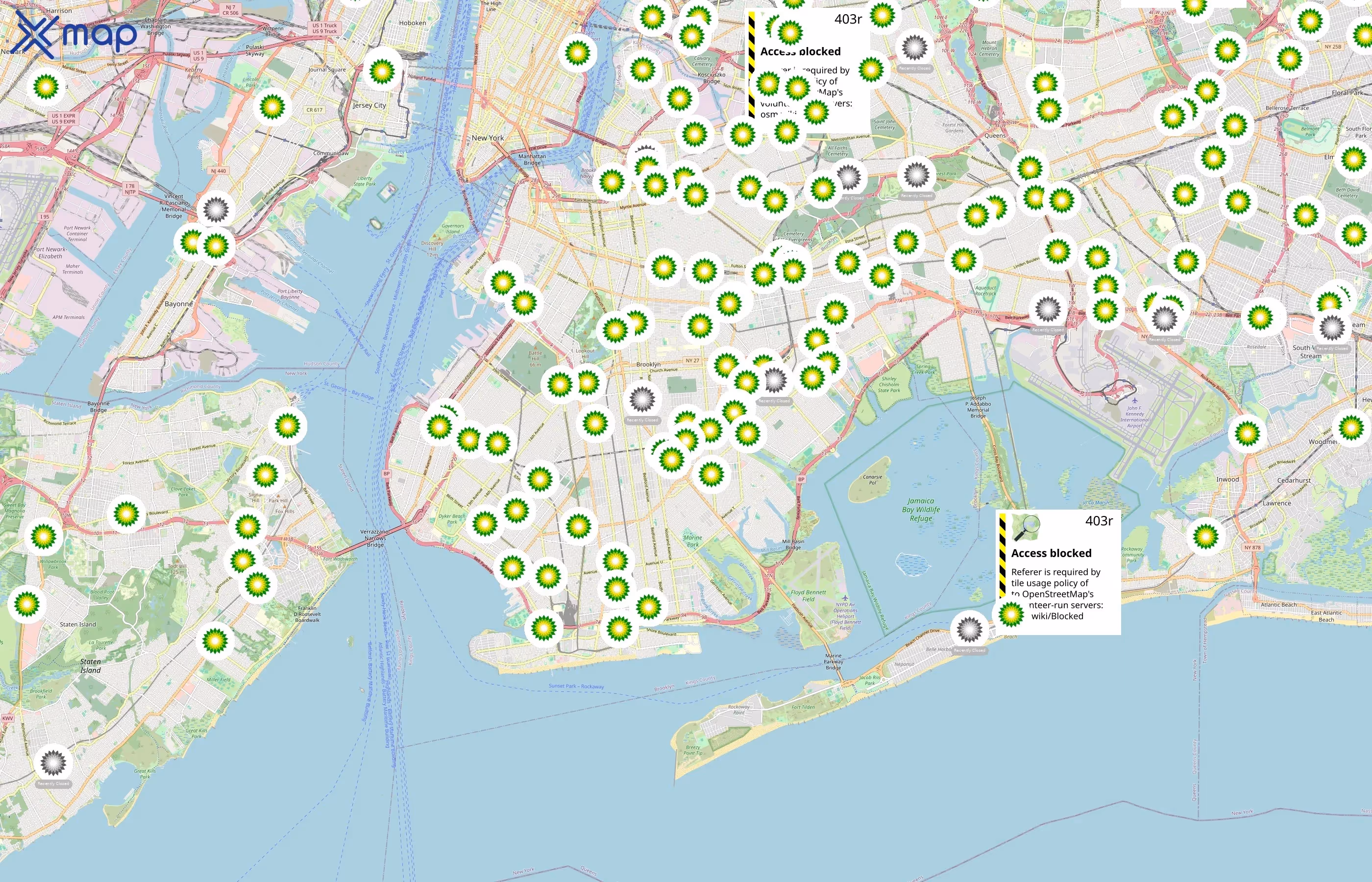 BP area coverage