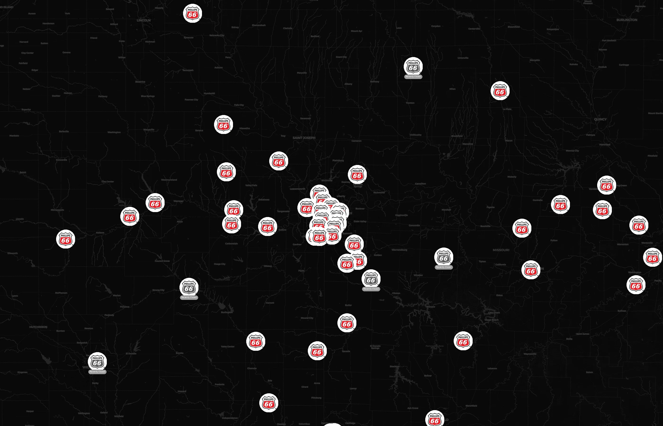 Phillips 66 city distribution