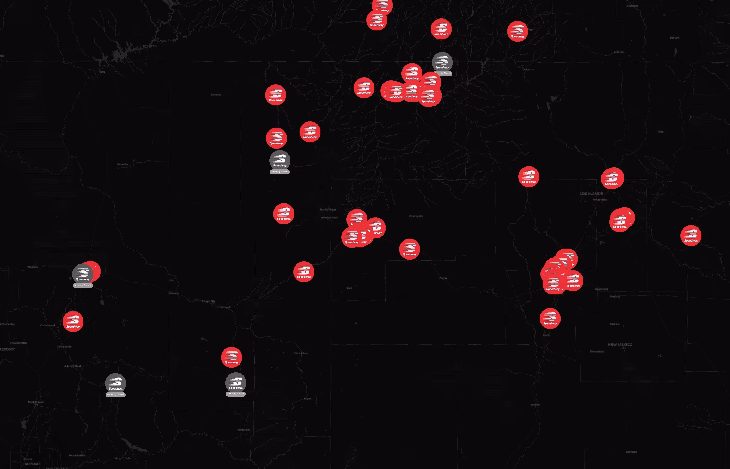 Speedway city distribution