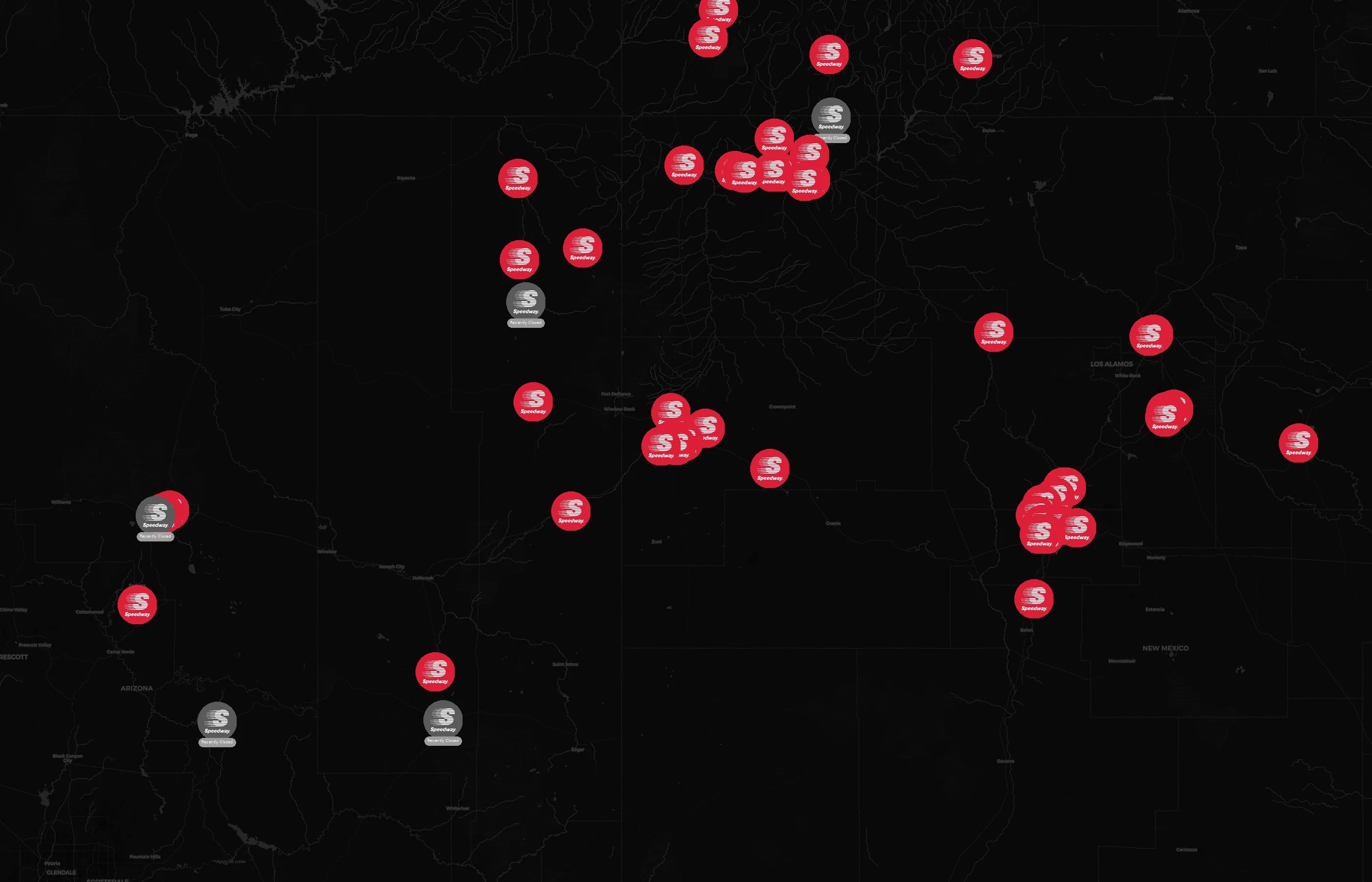 Speedway city distribution