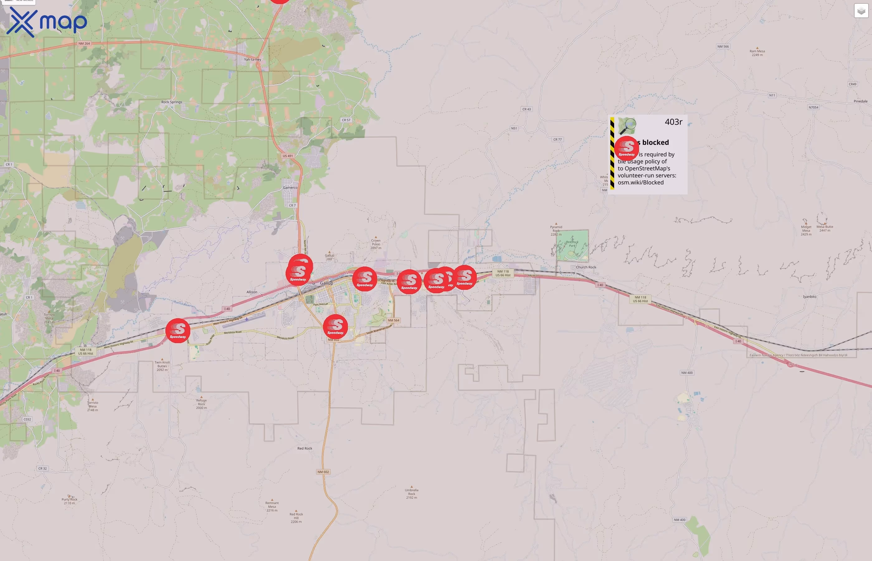 Speedway traffic data