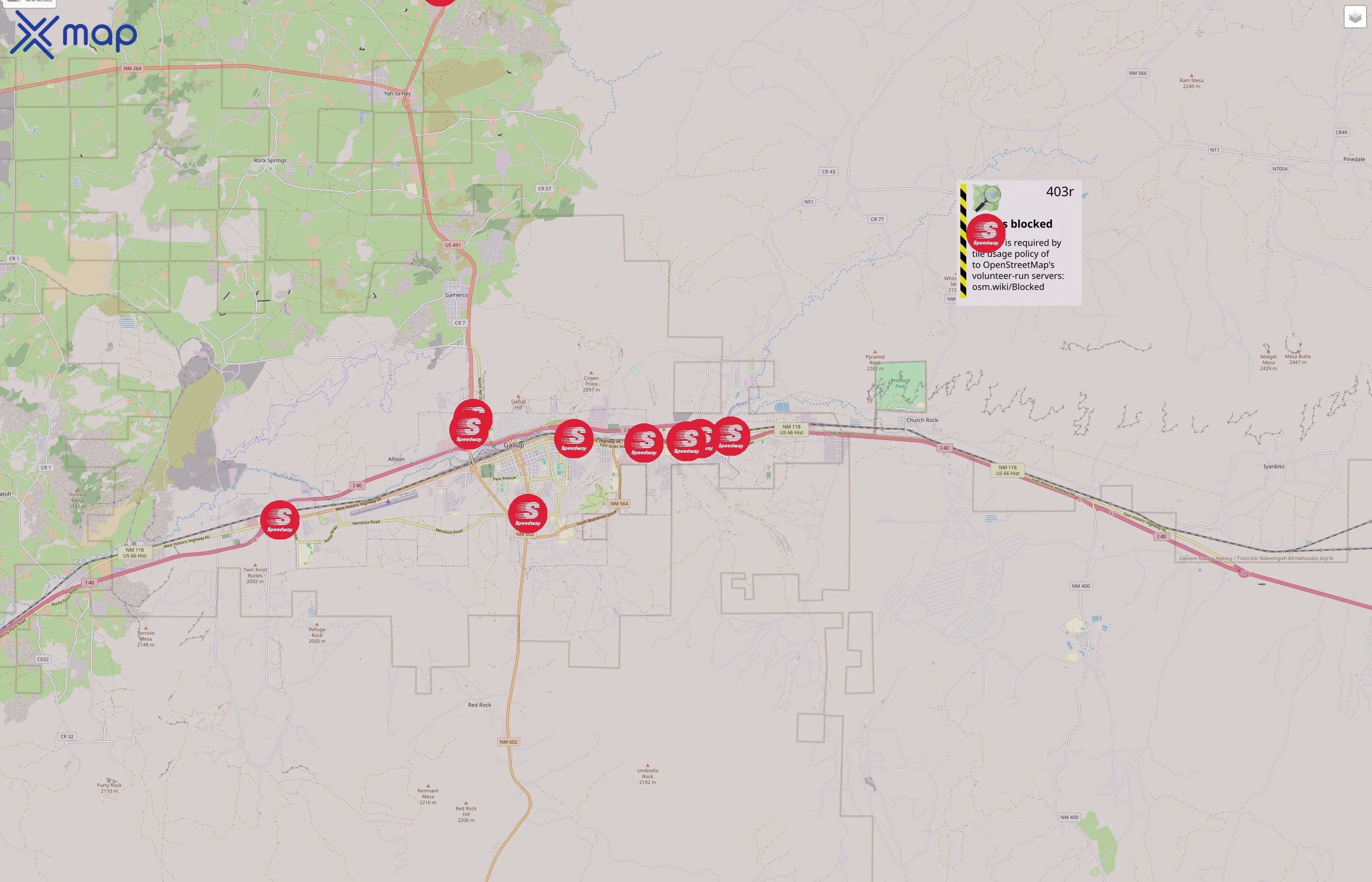 Speedway traffic data