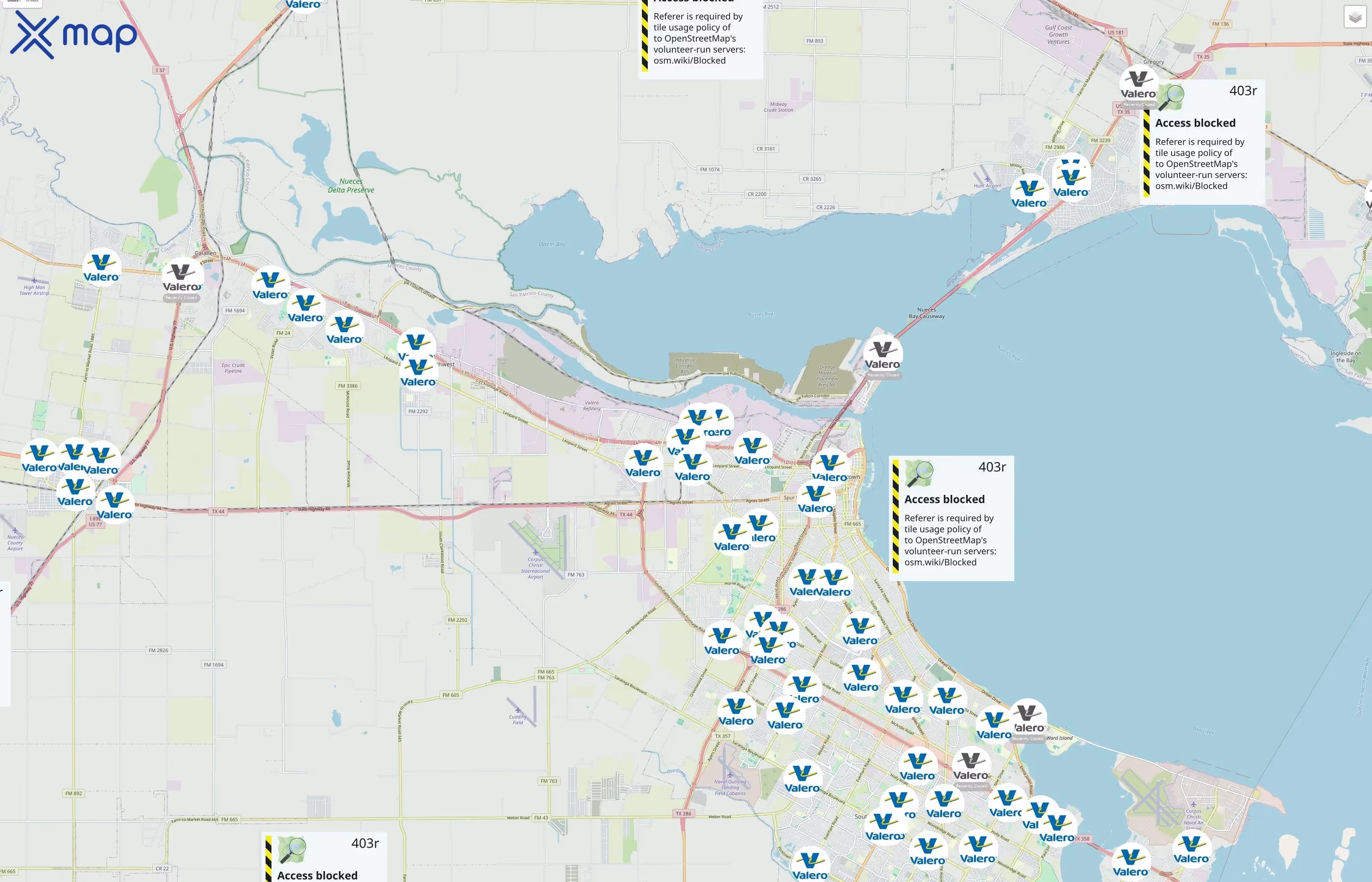 Valero Energy traffic data