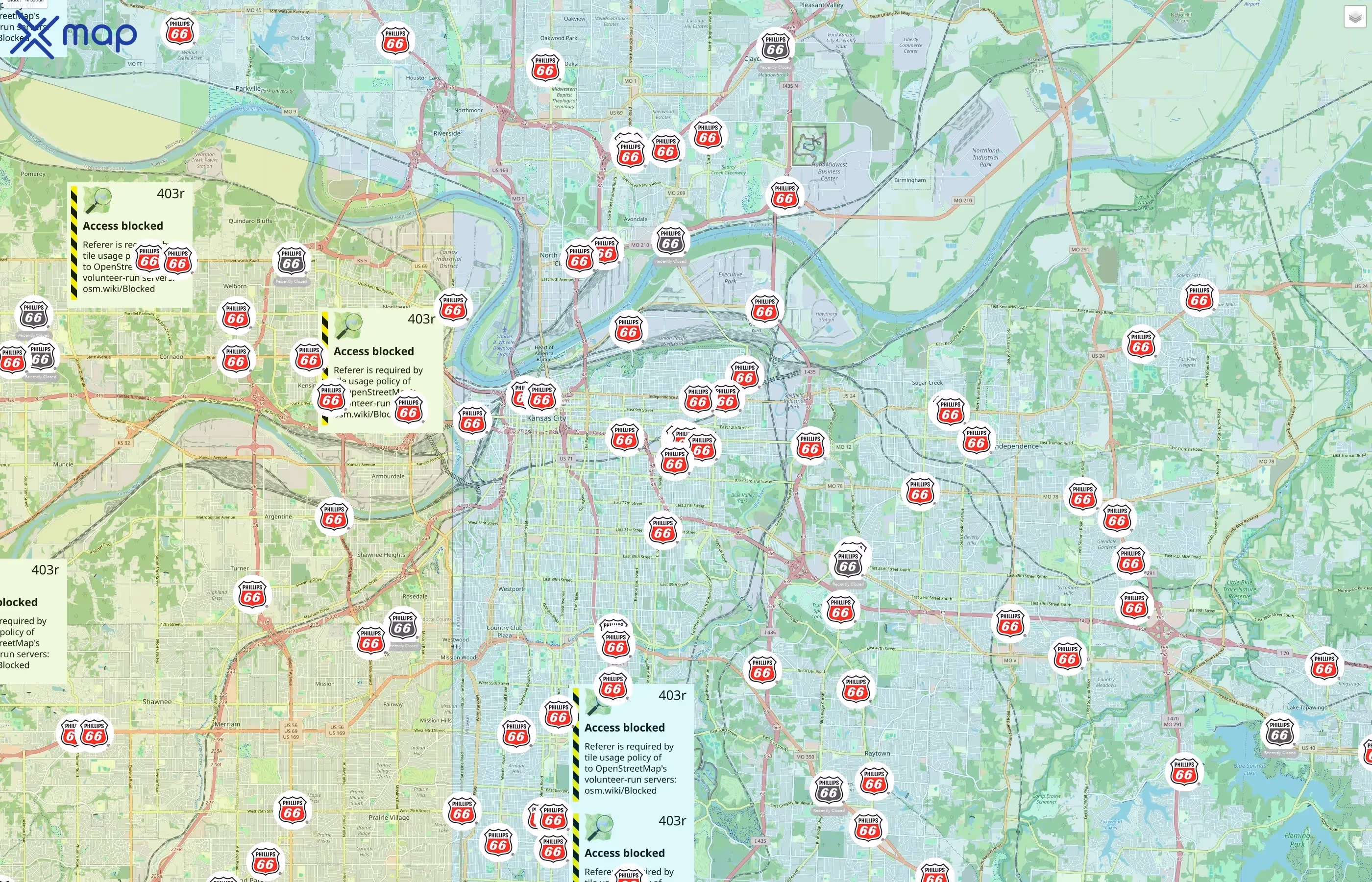 Phillips 66 traffic data