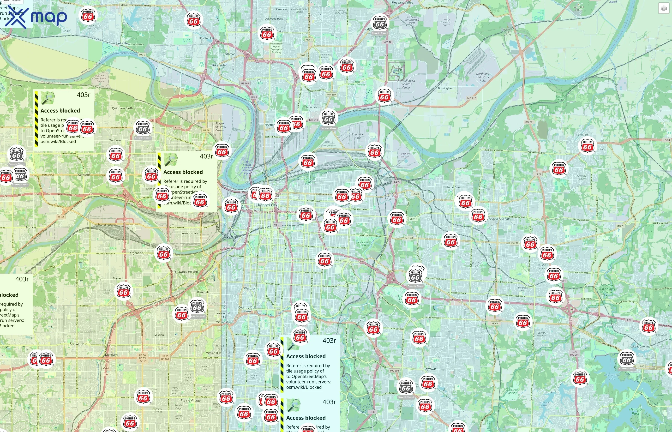 Phillips 66 traffic data