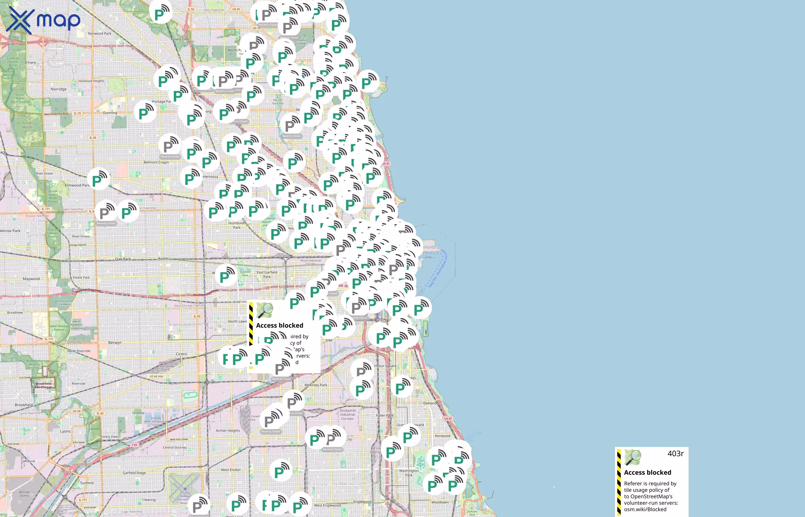 ParkChicago area coverage