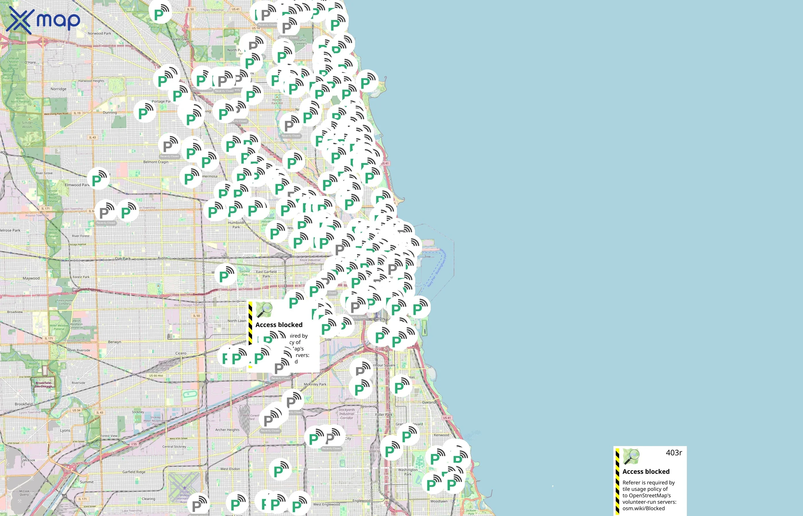 ParkChicago area coverage