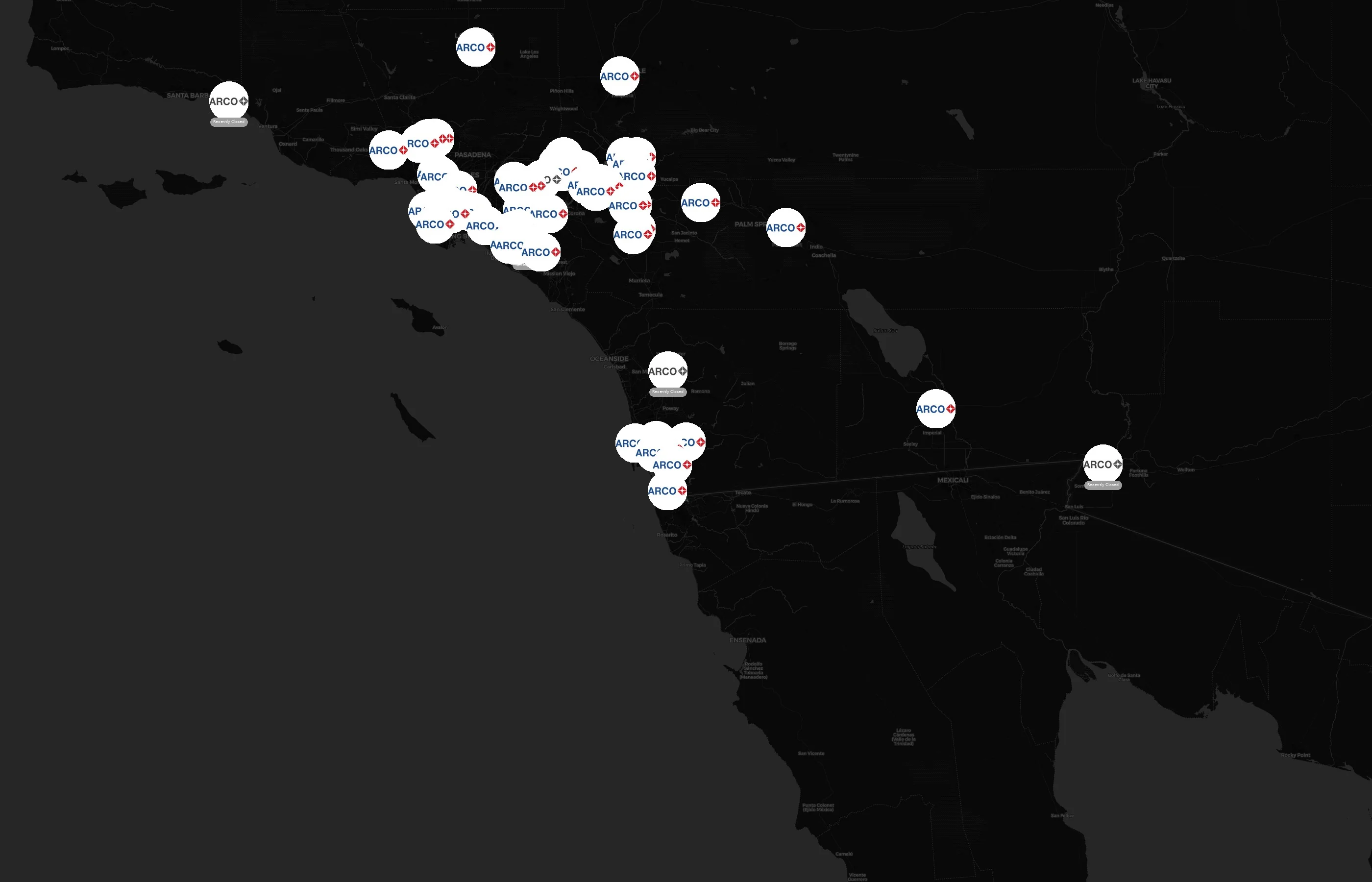 ARCO city distribution