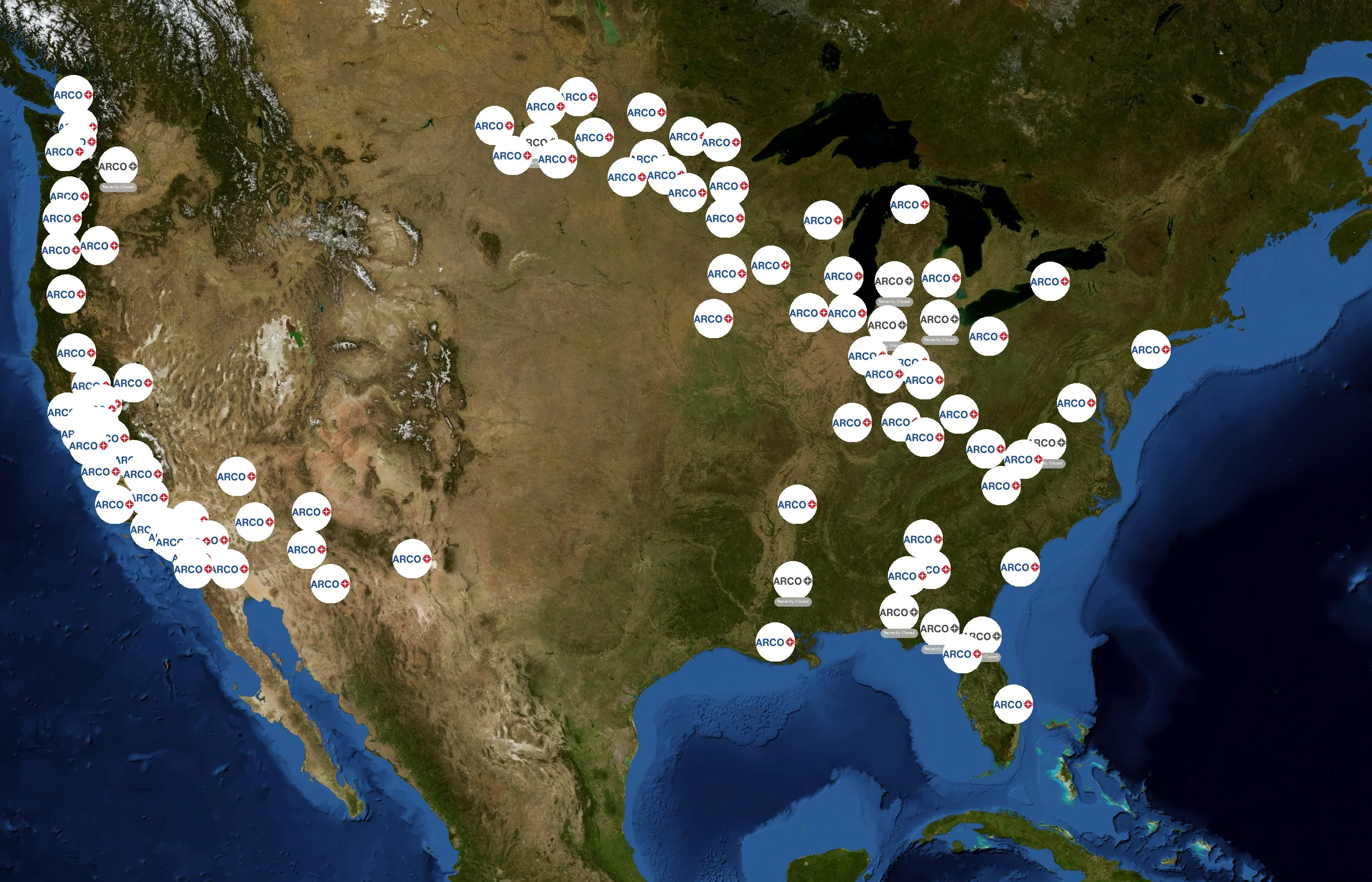 ARCO state distribution
