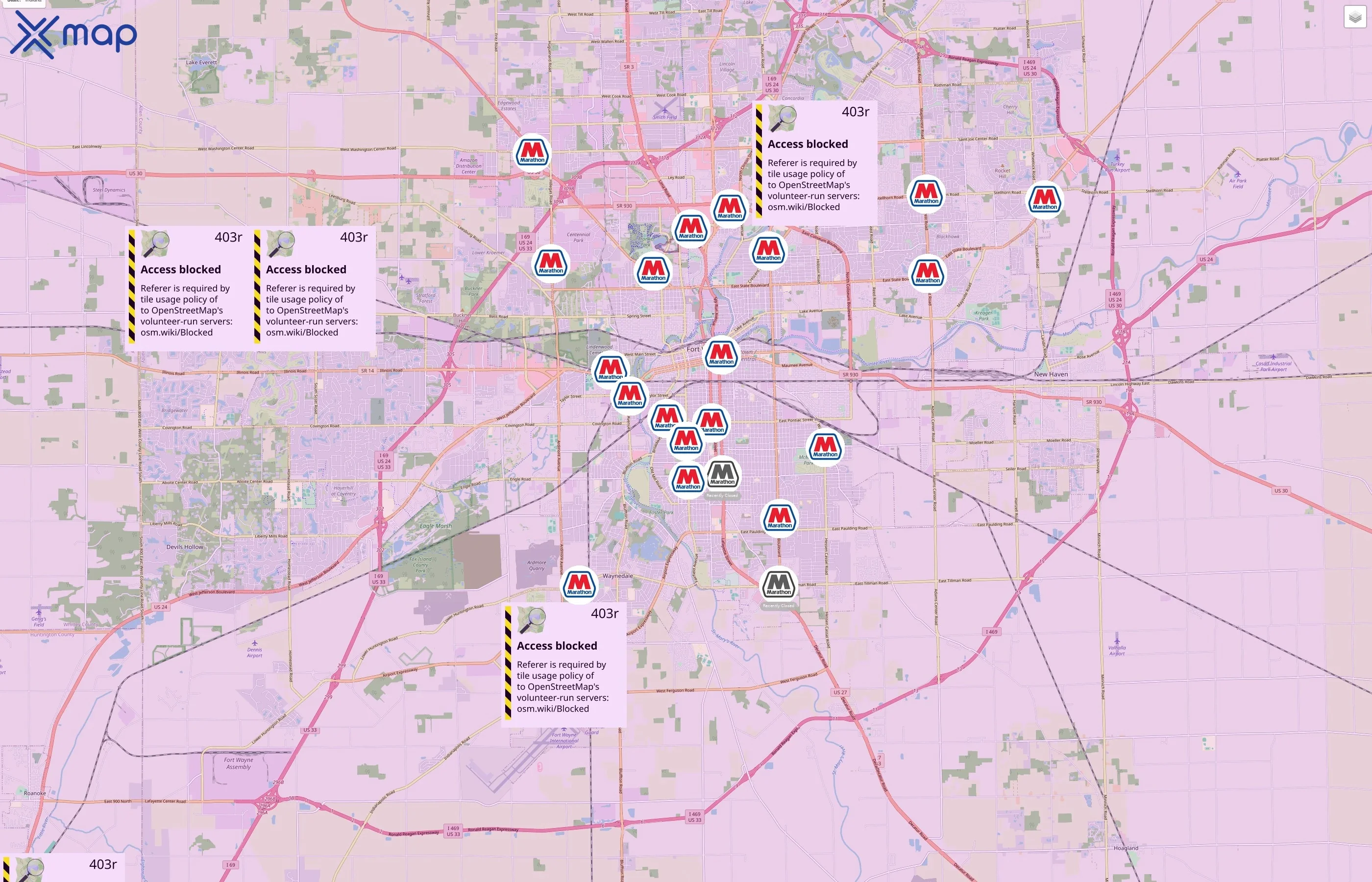 Marathon Petroleum traffic data