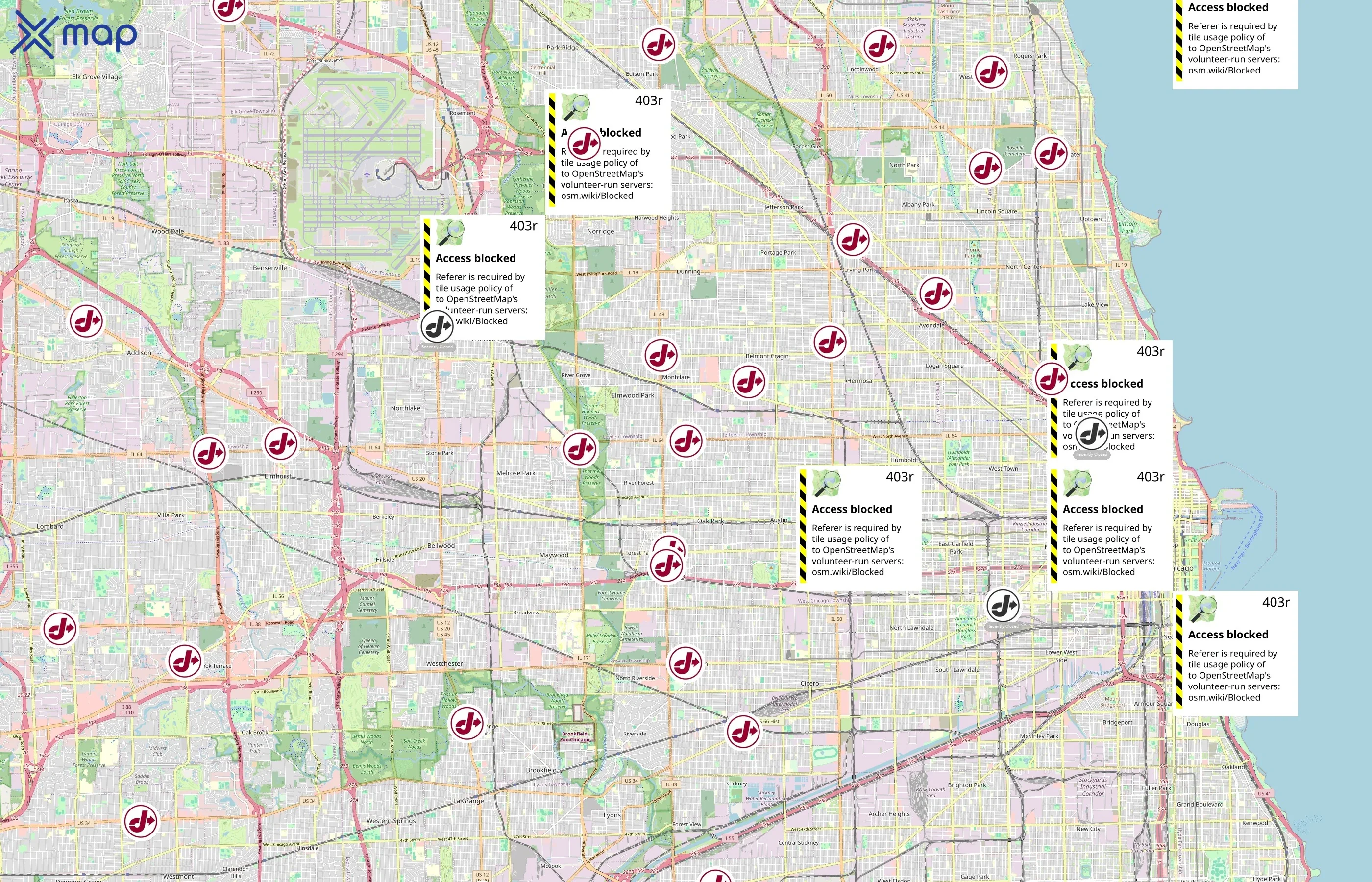 Jiffy Lube area coverage