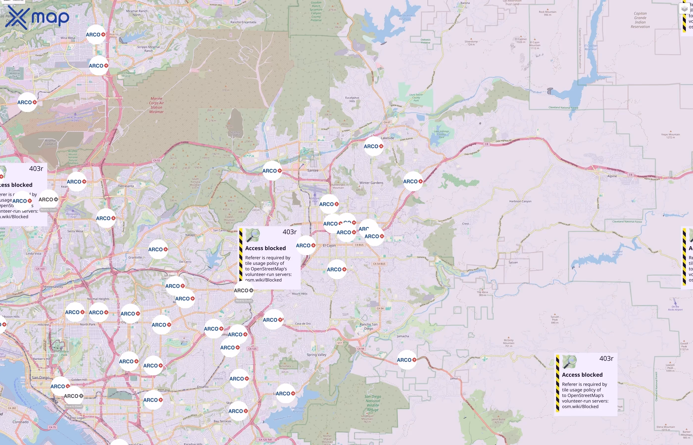 ARCO traffic data