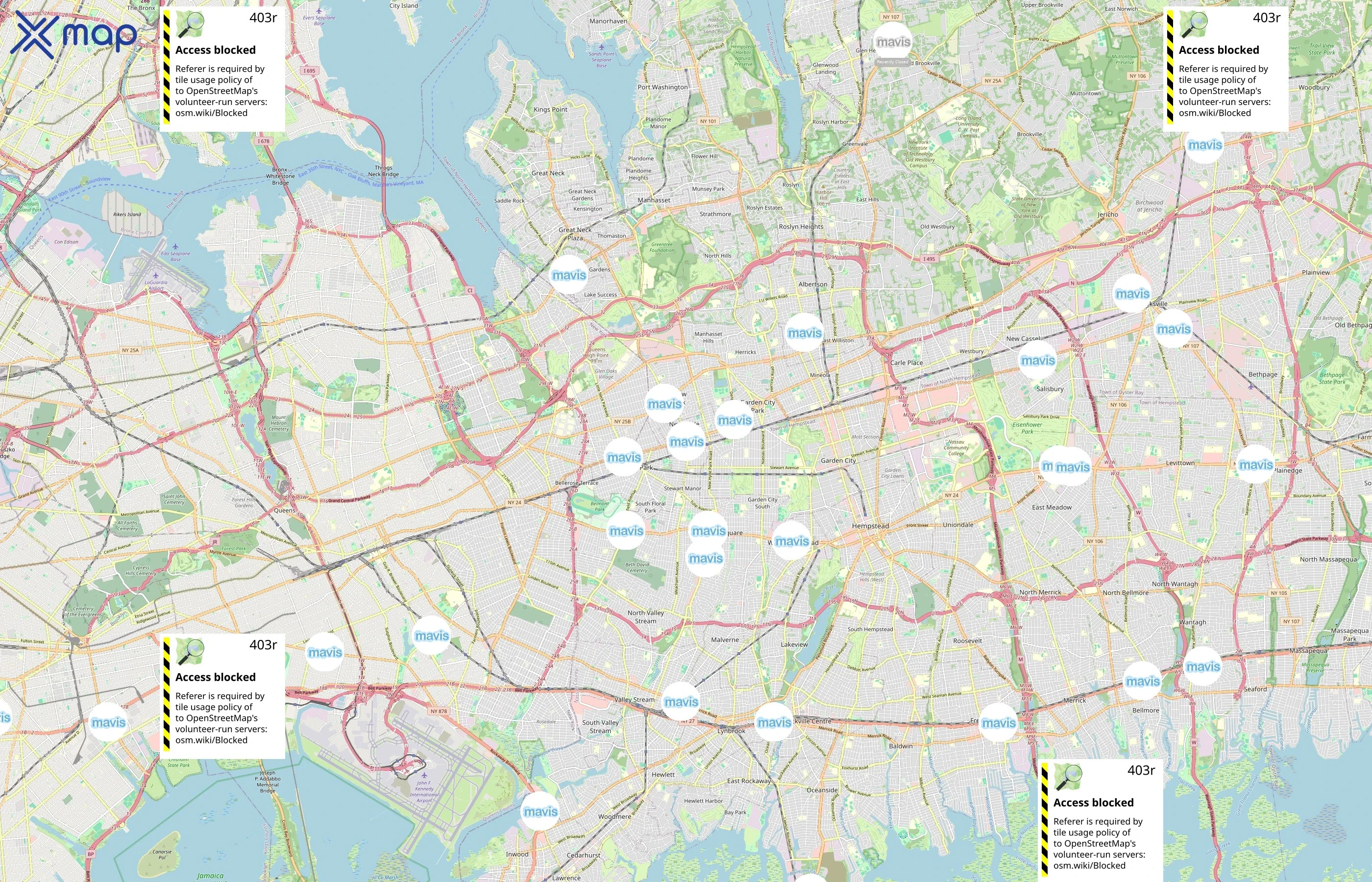 Mavis Discount Tire area coverage