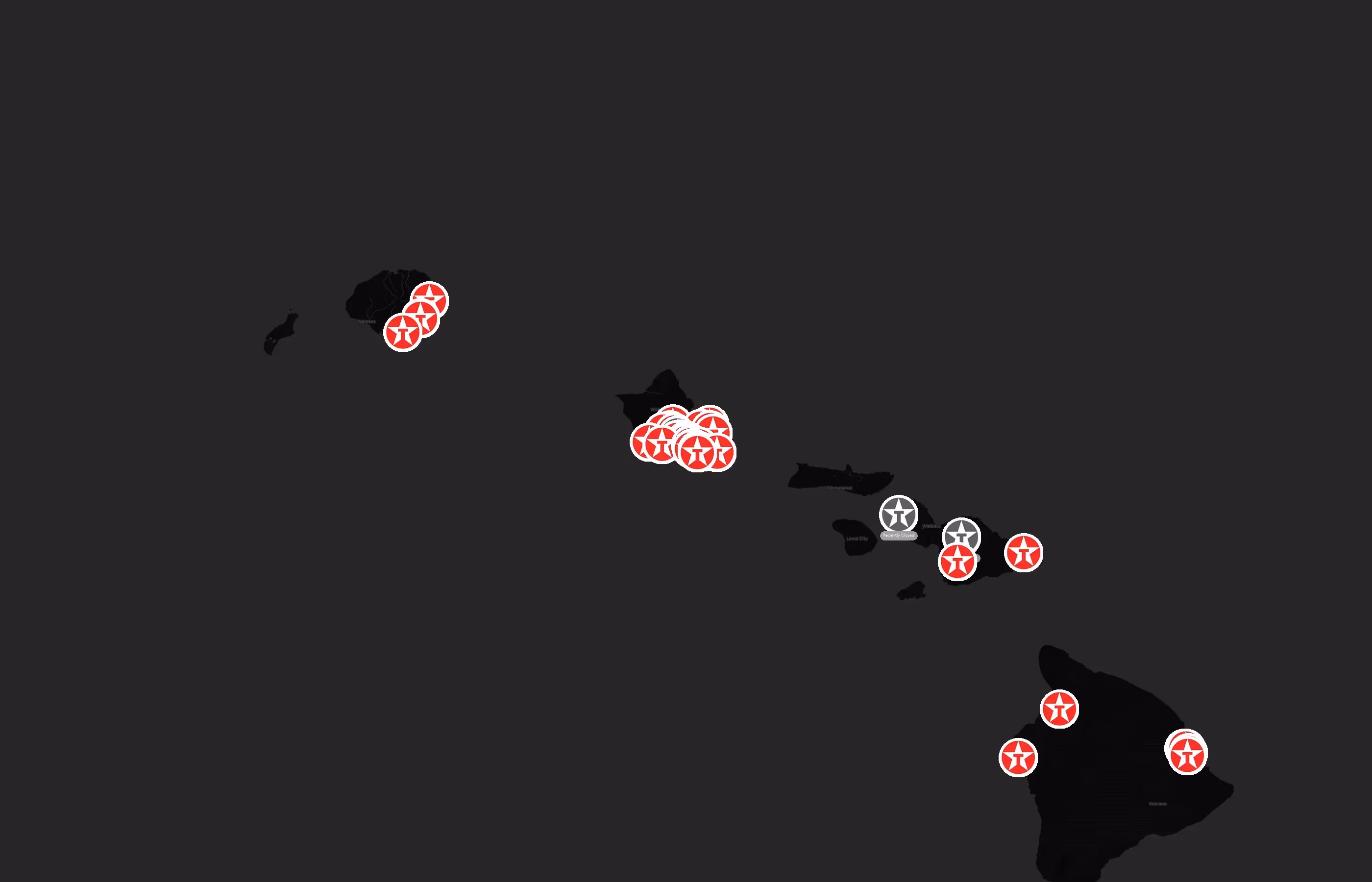 Texaco city distribution