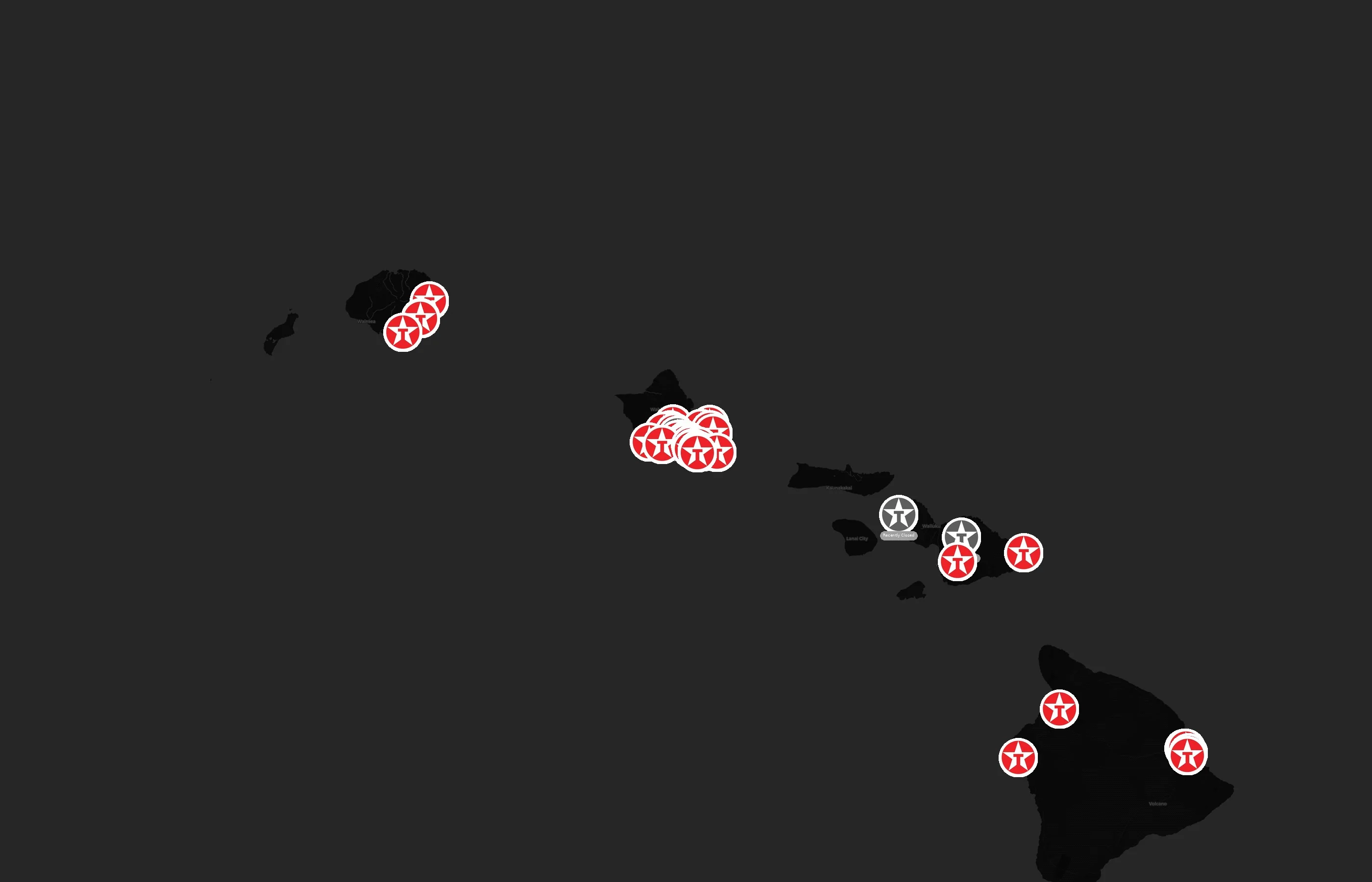 Texaco city distribution