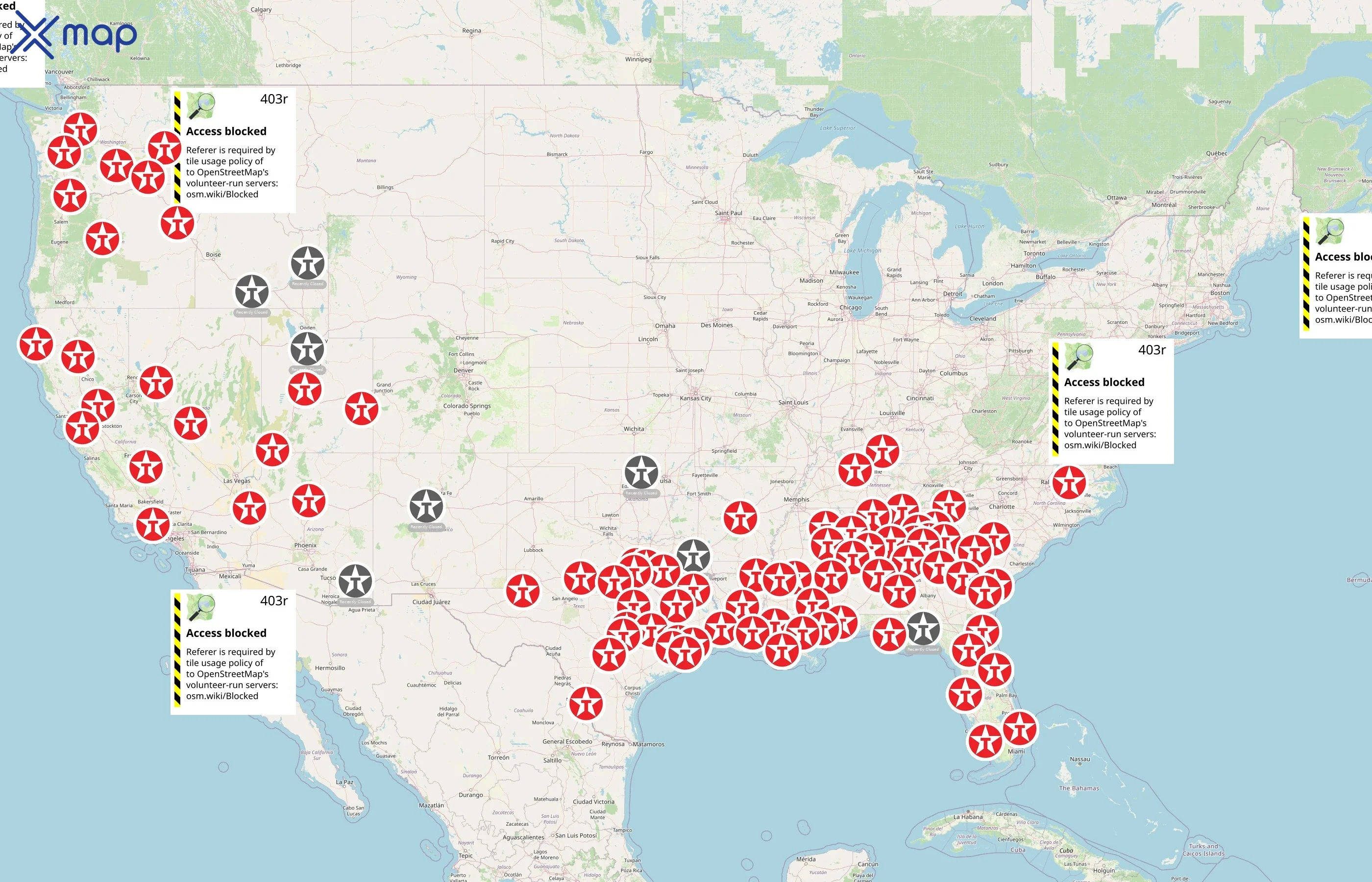 Texaco business status