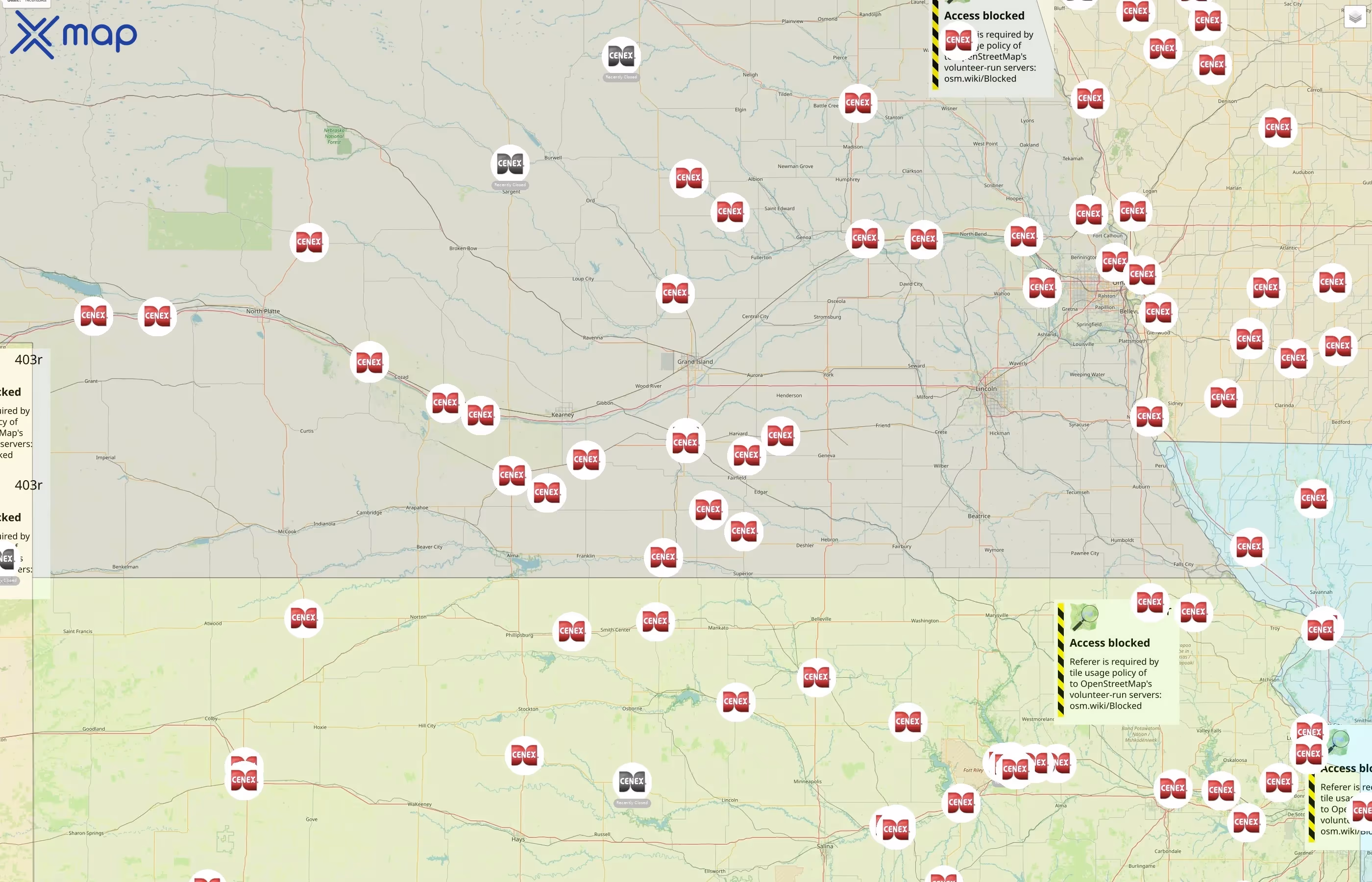 Cenex street hotspots