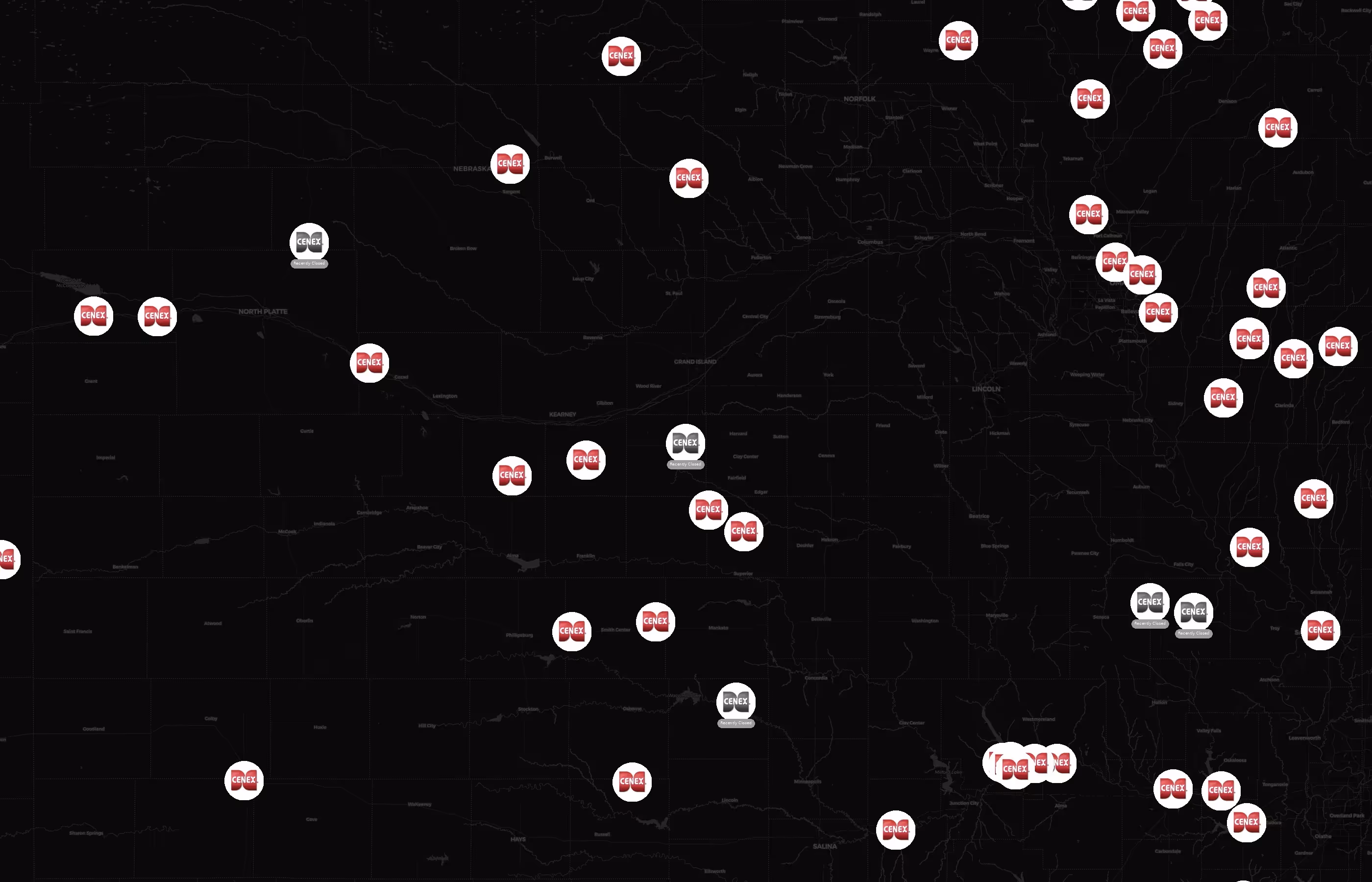 Cenex city distribution