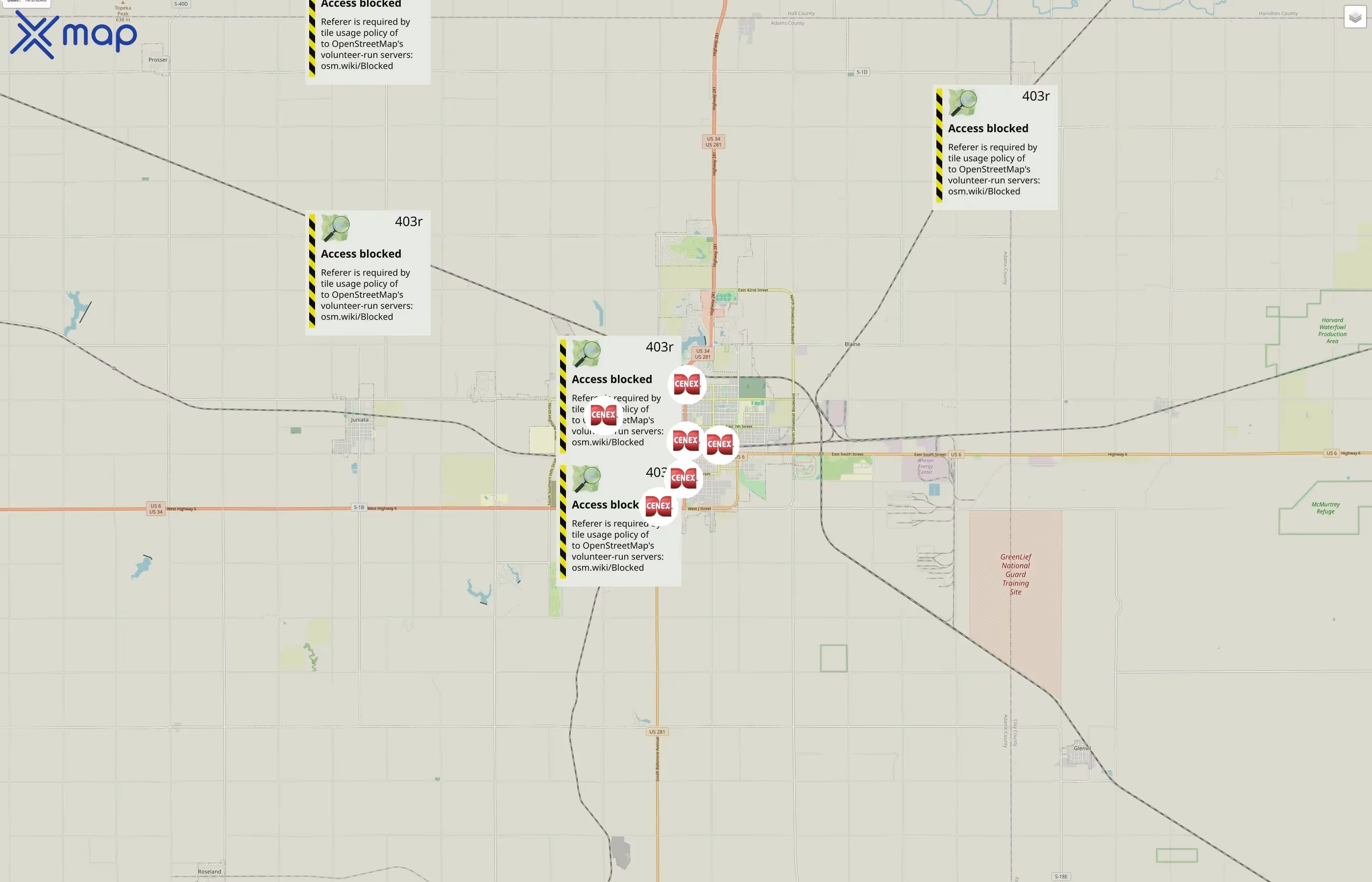 Cenex traffic data