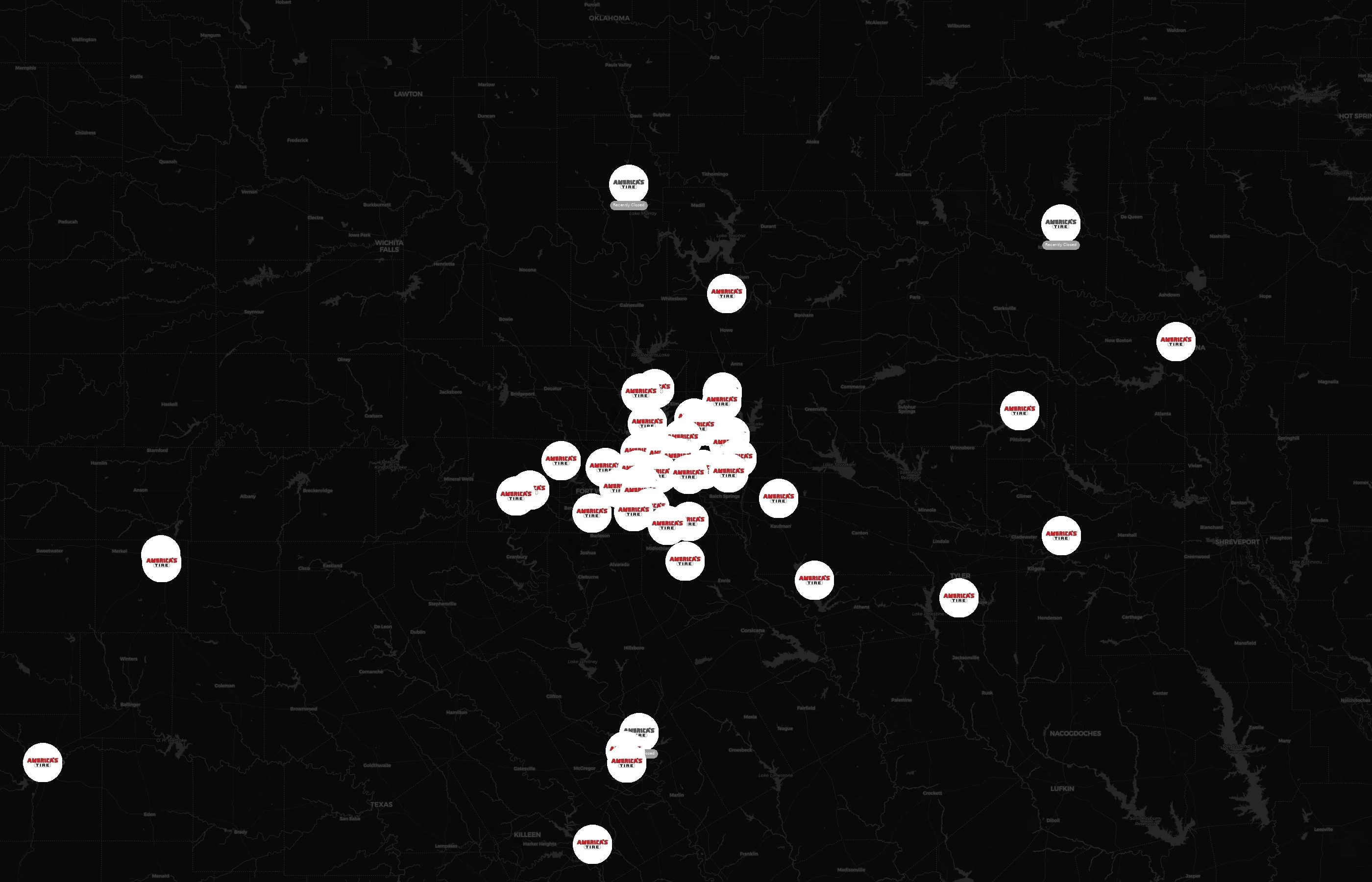 Discount Tire city distribution