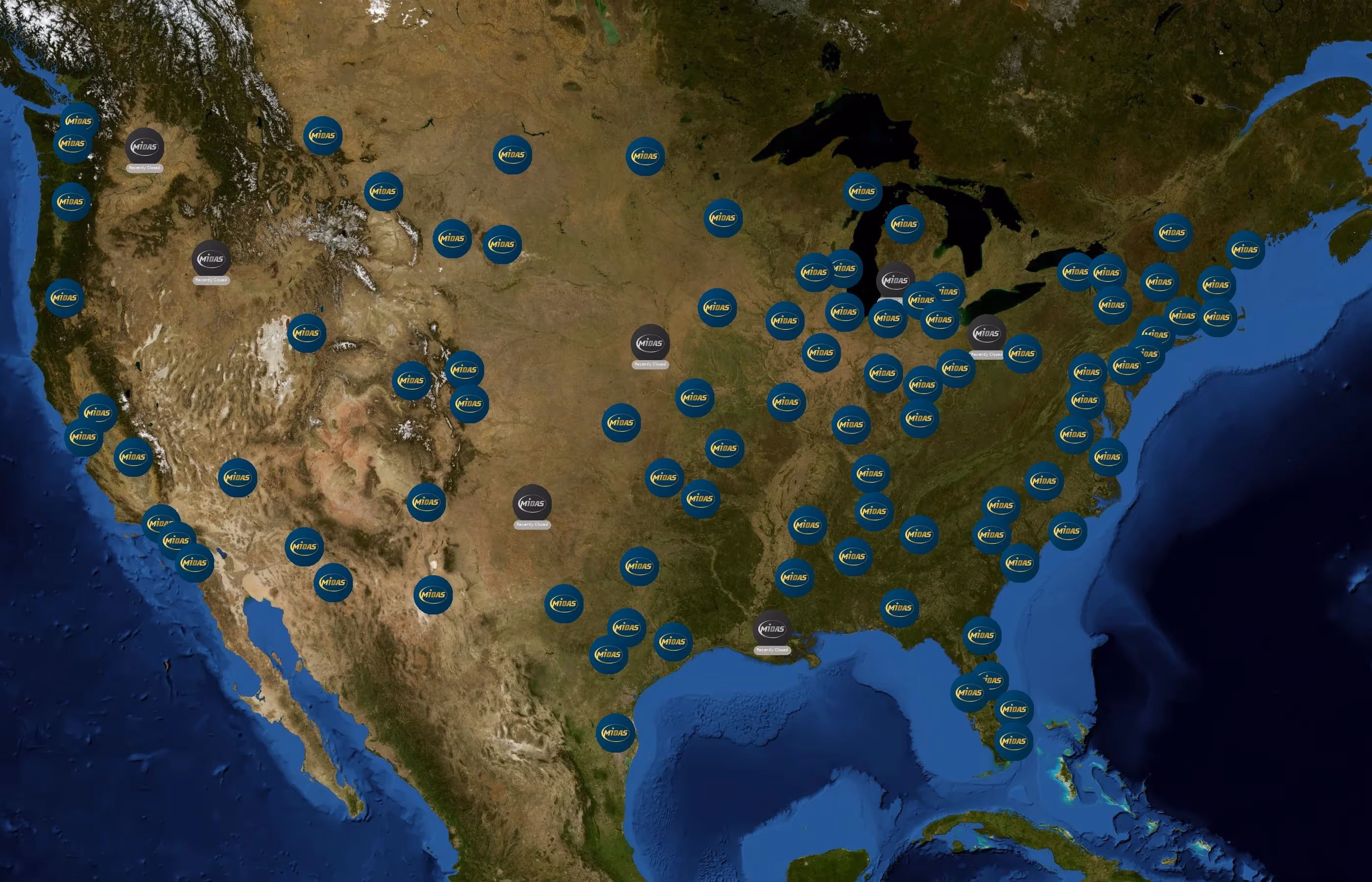 Midas state distribution