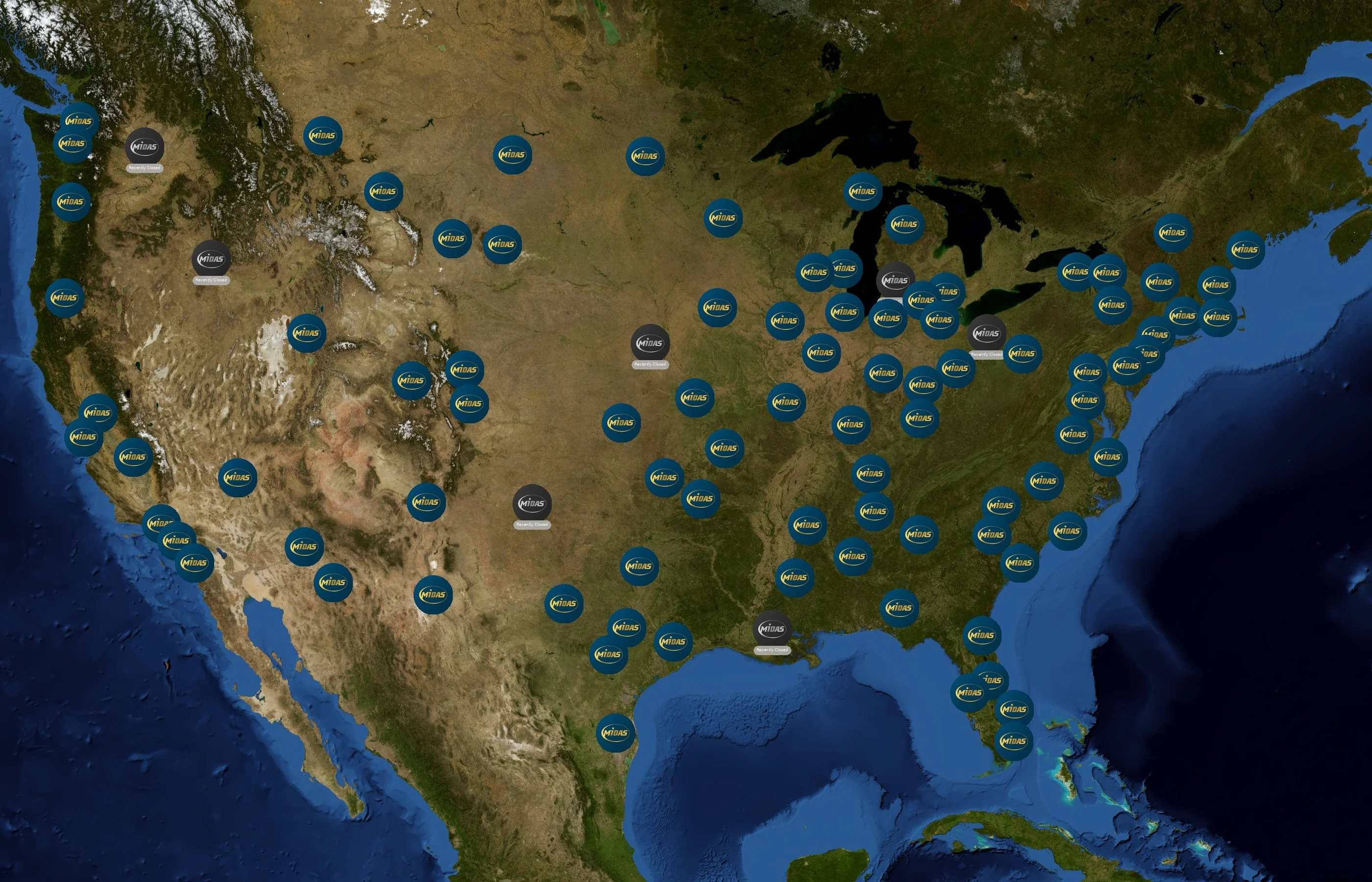 Midas state distribution
